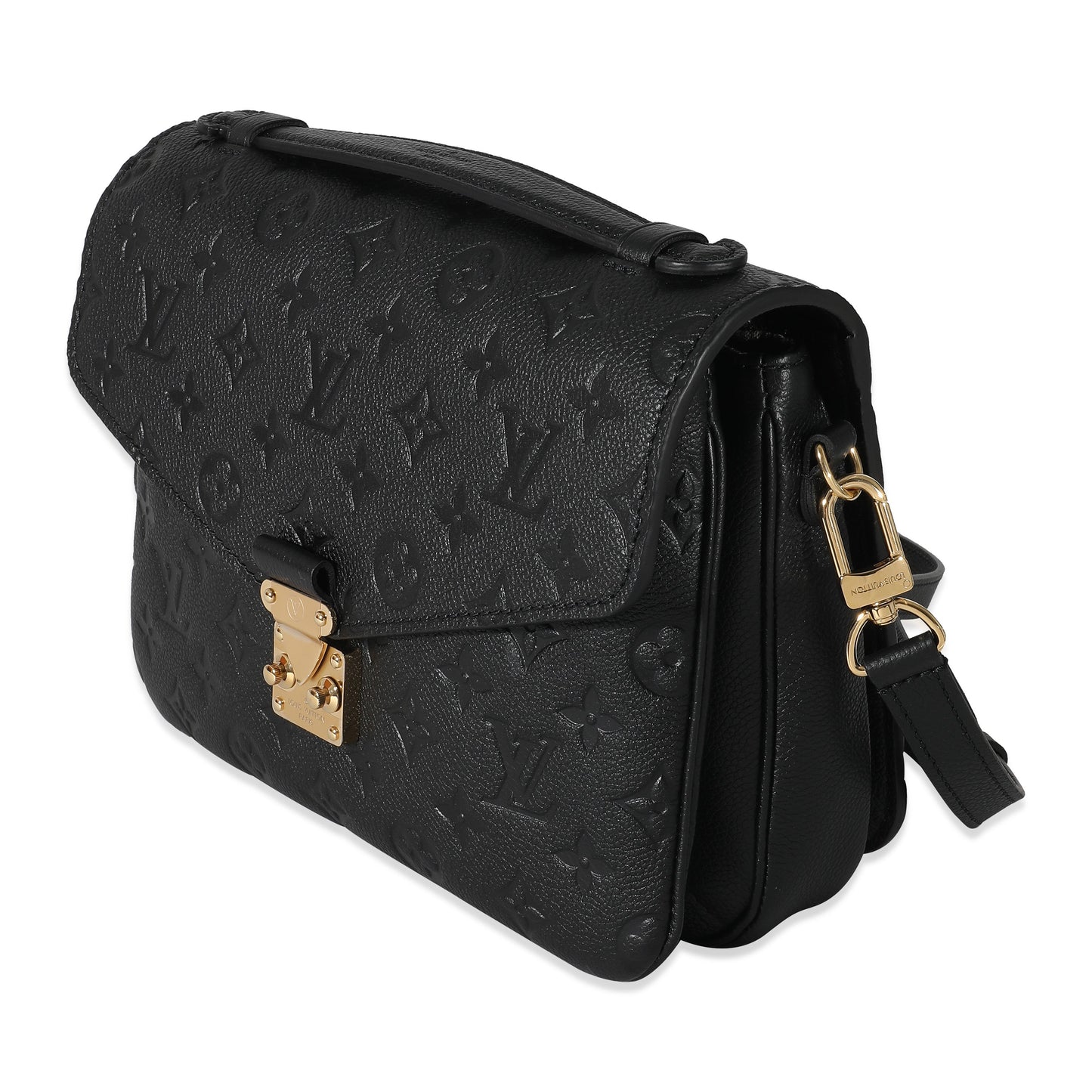 Louis Vuitton Empreinte Pochette Metis Black Clutch Bag 3