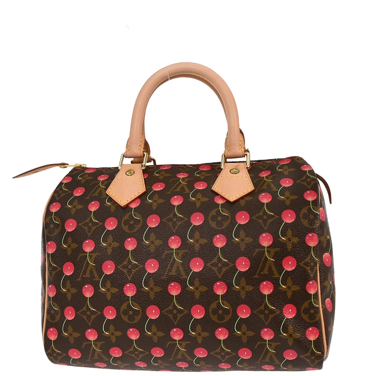 Louis Vuitton 2005 Monogram Cherry Speedy 25 Handbag M95009