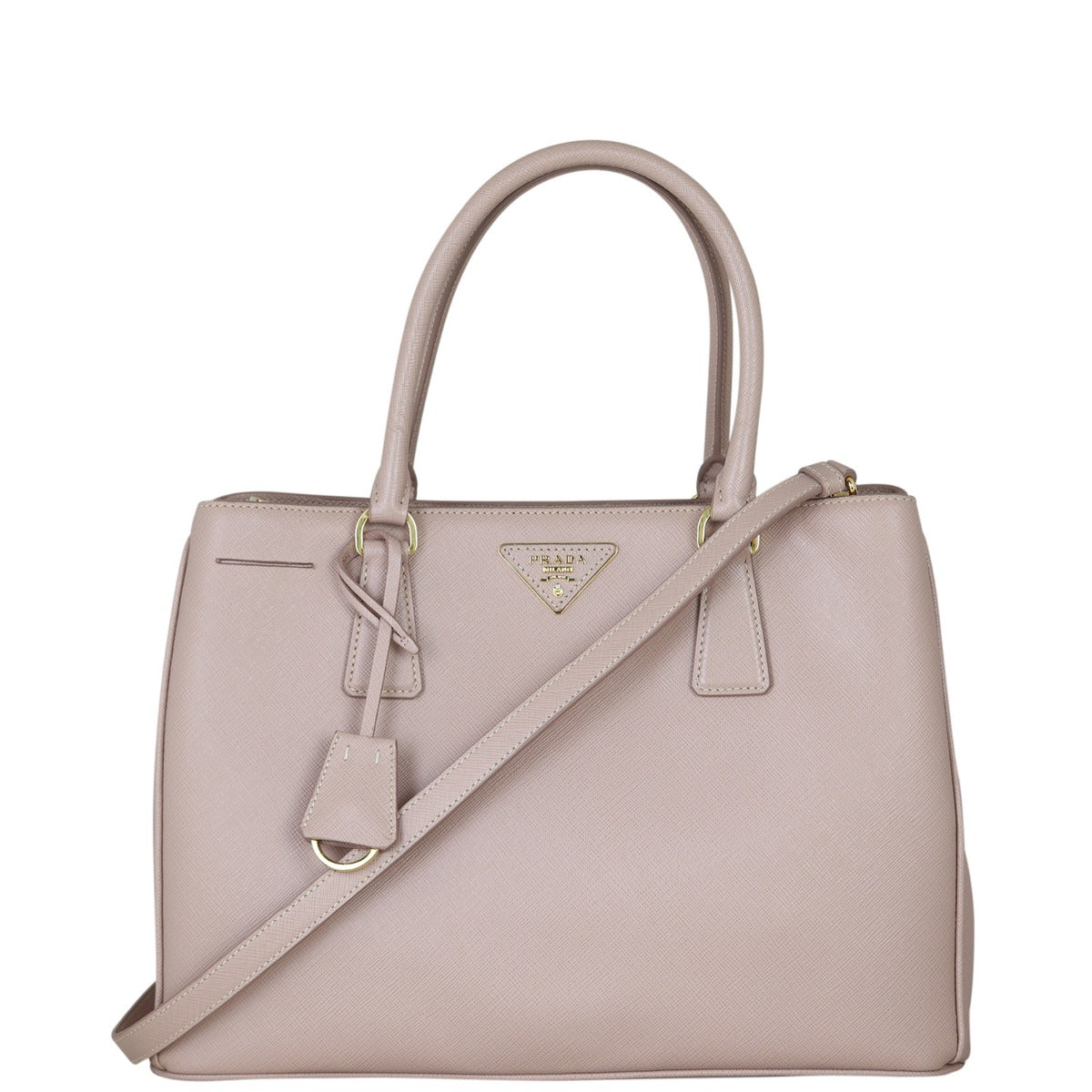 Prada Tote Bag Galleria Lux Tote Saffiano Pink