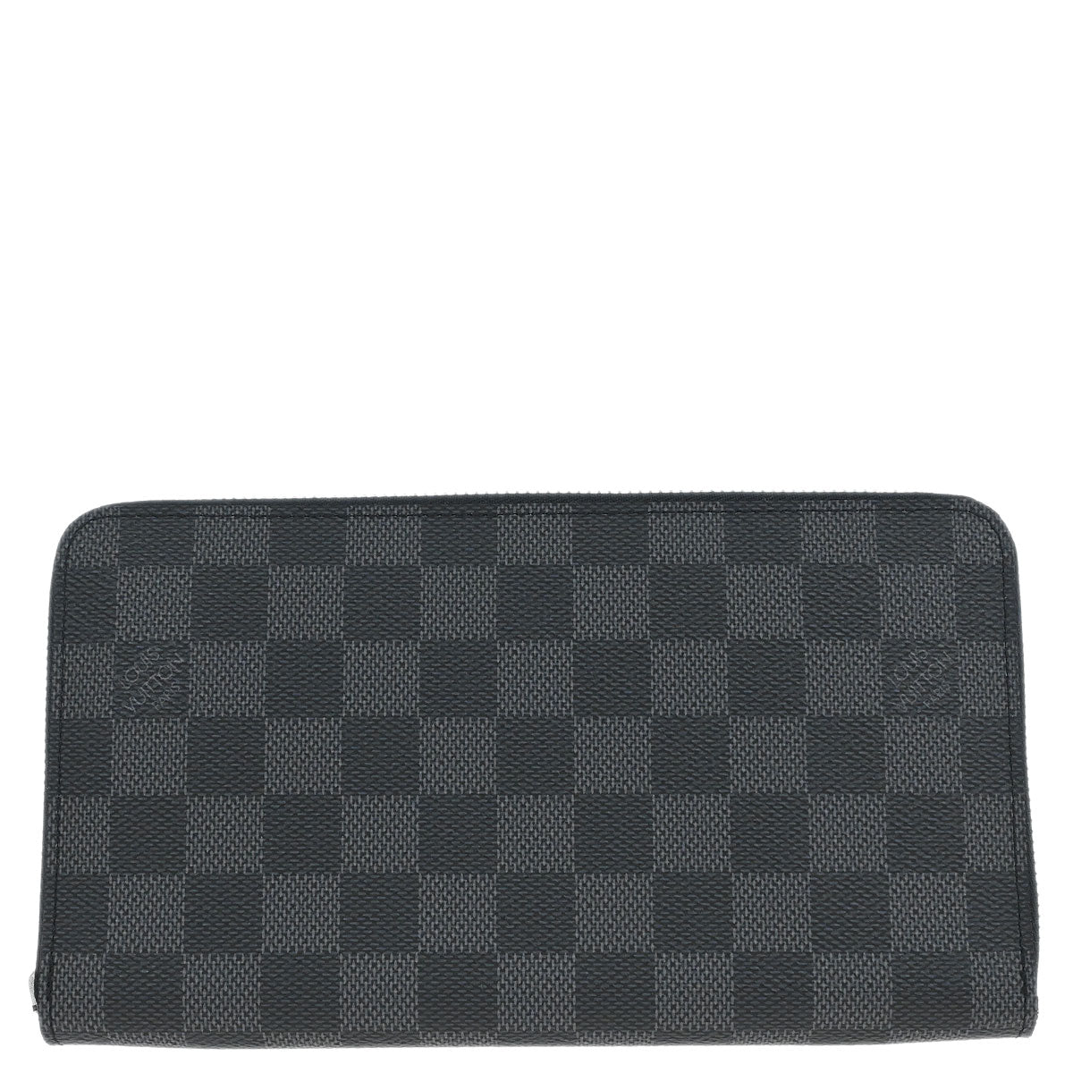 Louis Vuitton Damier Graphite Zippy Organizer Wallet Style 2