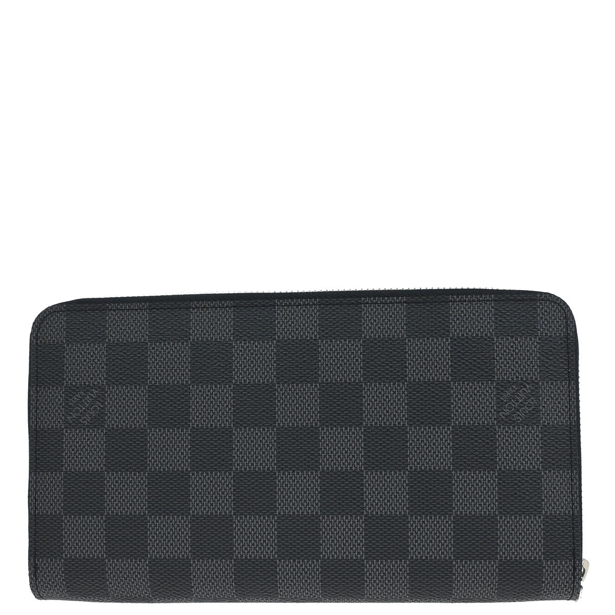Louis Vuitton Damier Graphite Zippy Organizer Wallet Style 2