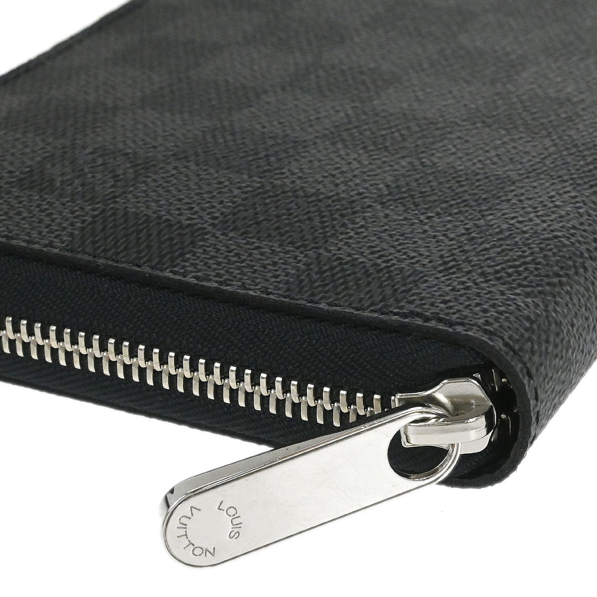 Louis Vuitton Damier Graphite Zippy Organizer Wallet Style 2