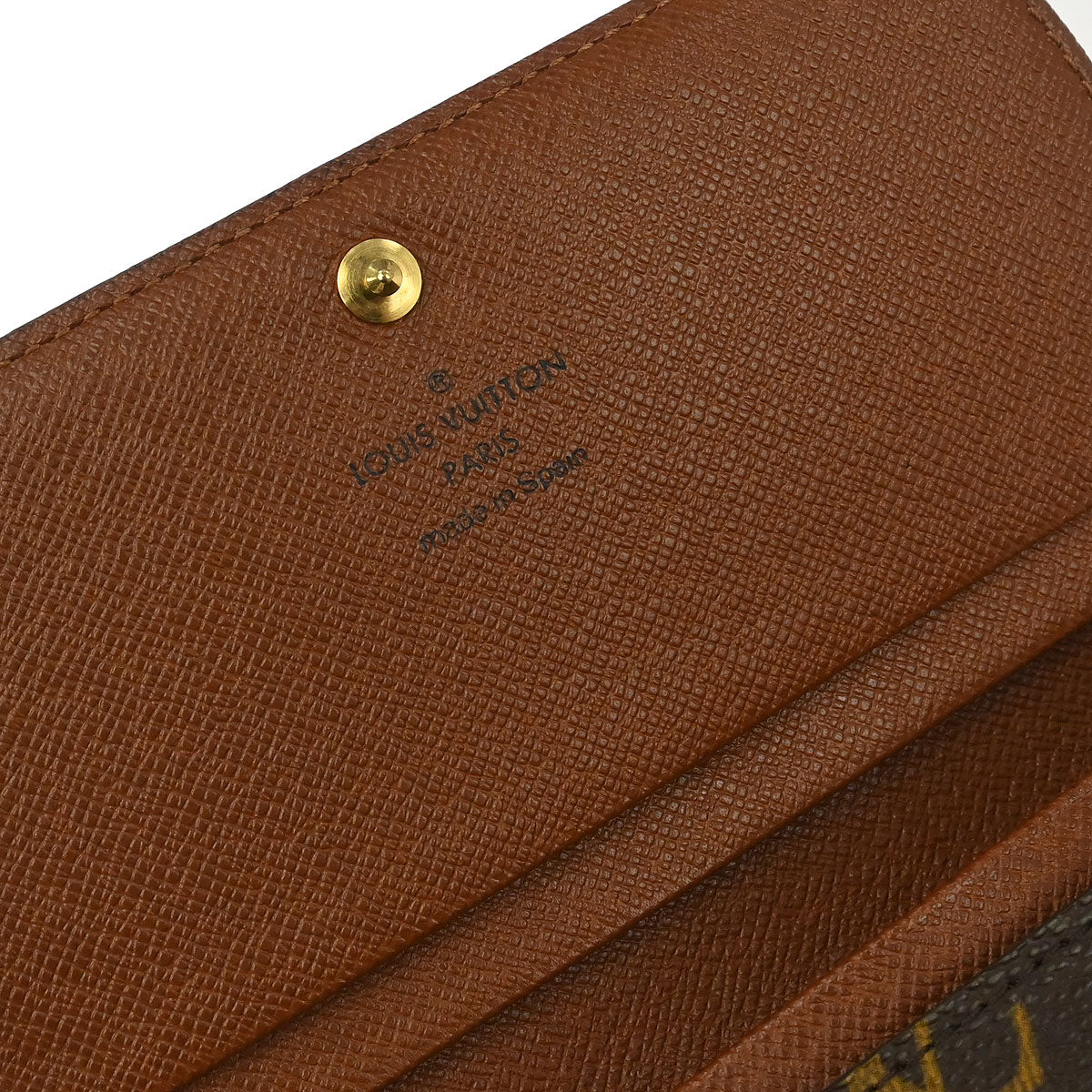 Louis Vuitton Monogram Porte Monnaie Billet Tresor Wallet