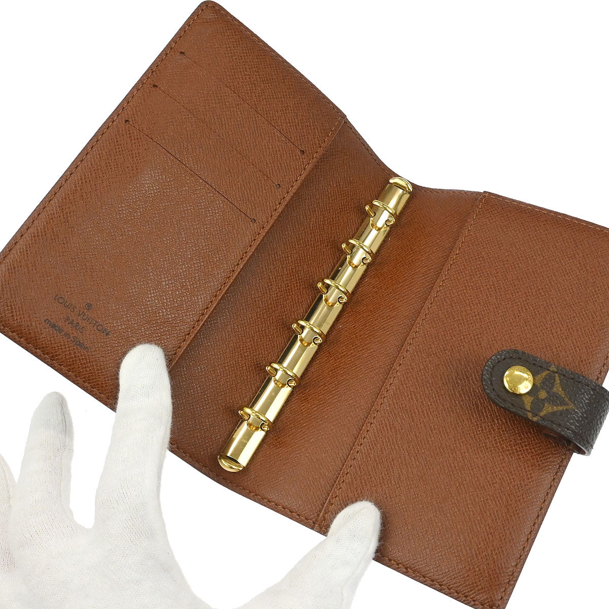 Louis Vuitton Monogram Agenda PM Notebook Cover Small Good Fashion Accessory Style 2