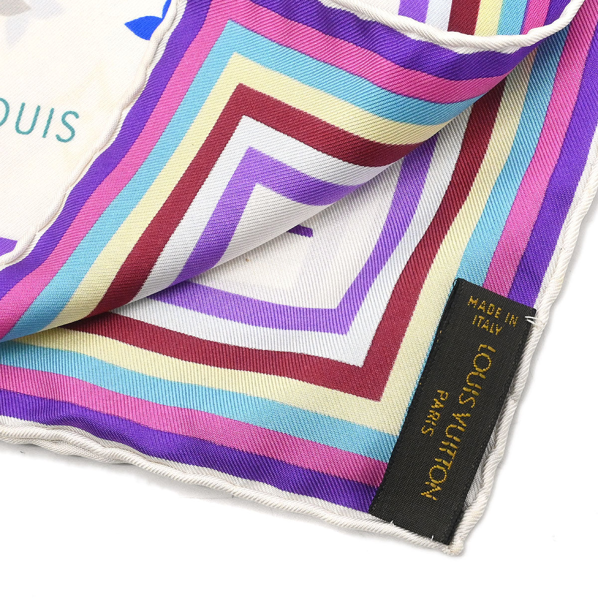 Louis Vuitton Scarf Takashi Murakami Eye Love Monogram Small Good