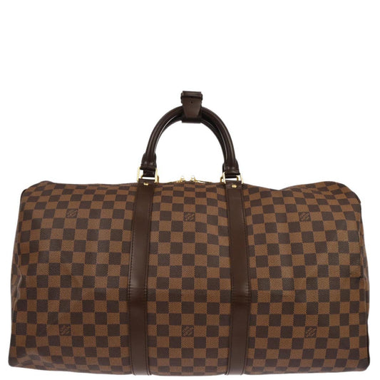 Louis Vuitton Damier Keepall 50 Travel Duffle Handbag