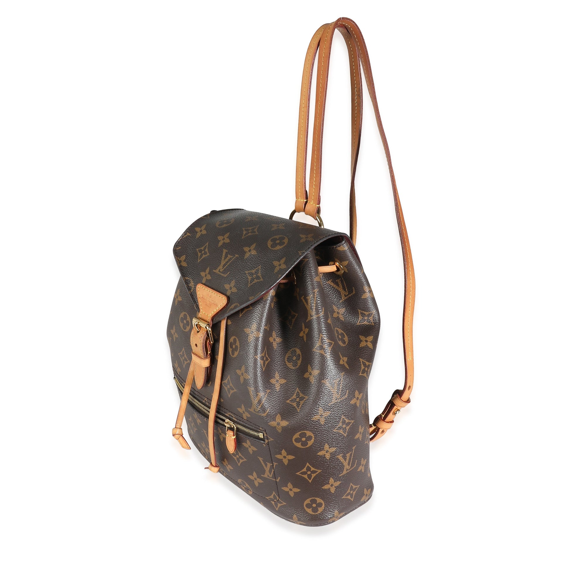 Louis Vuitton Montsouris MM NM Monogram Canvas Handbag