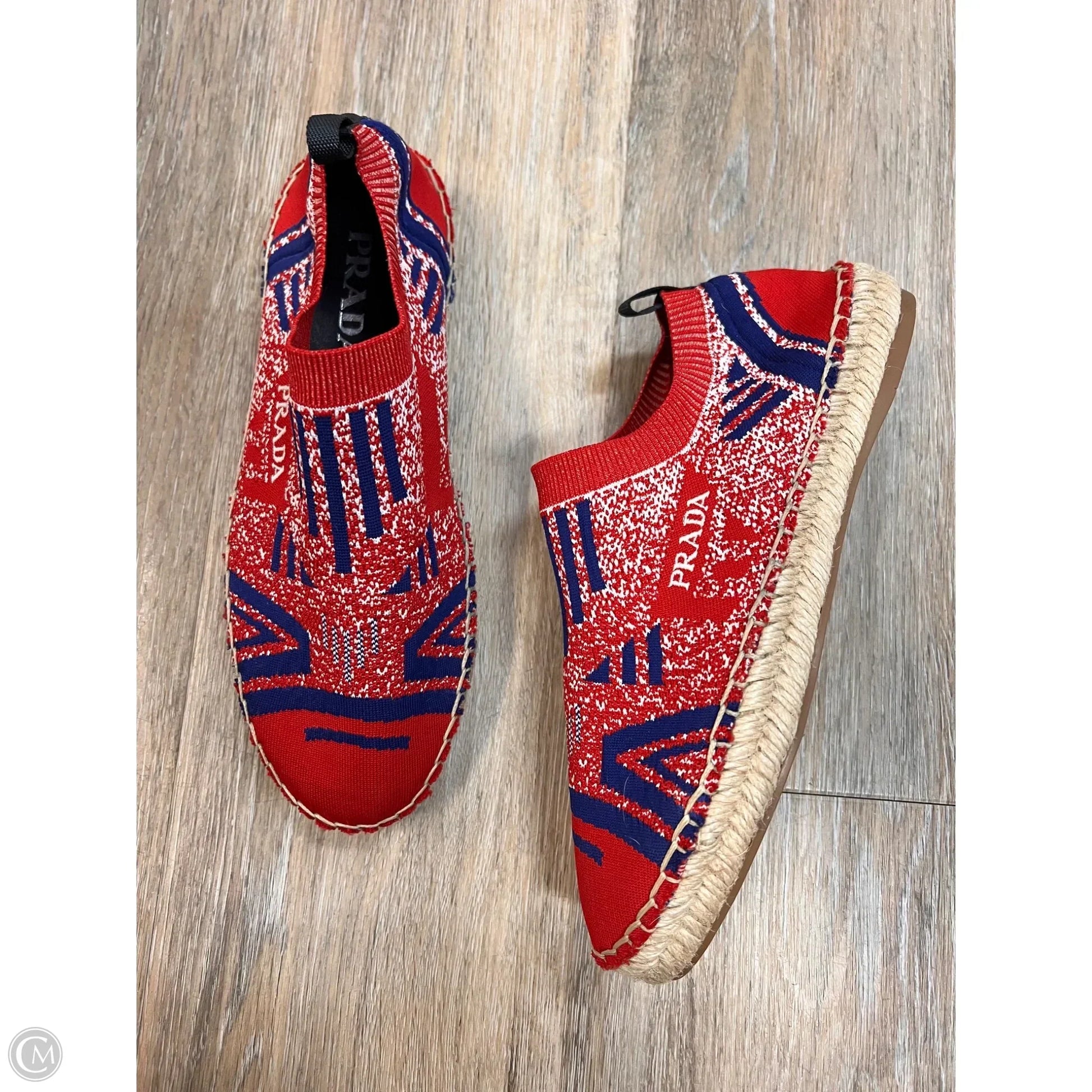 Prada Shoe s Luxury Designer By In & , Blue Red Shoes
