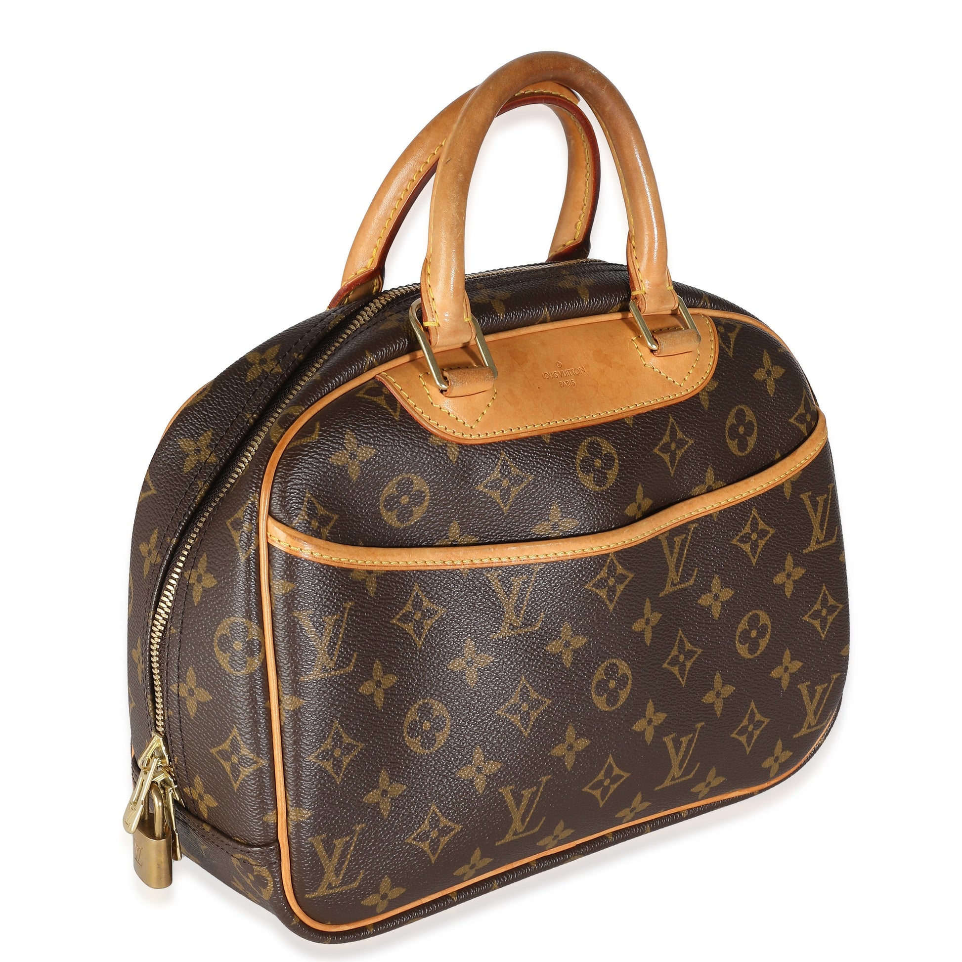 Louis Vuitton Trouville Monogram Canvas Brown Handbag