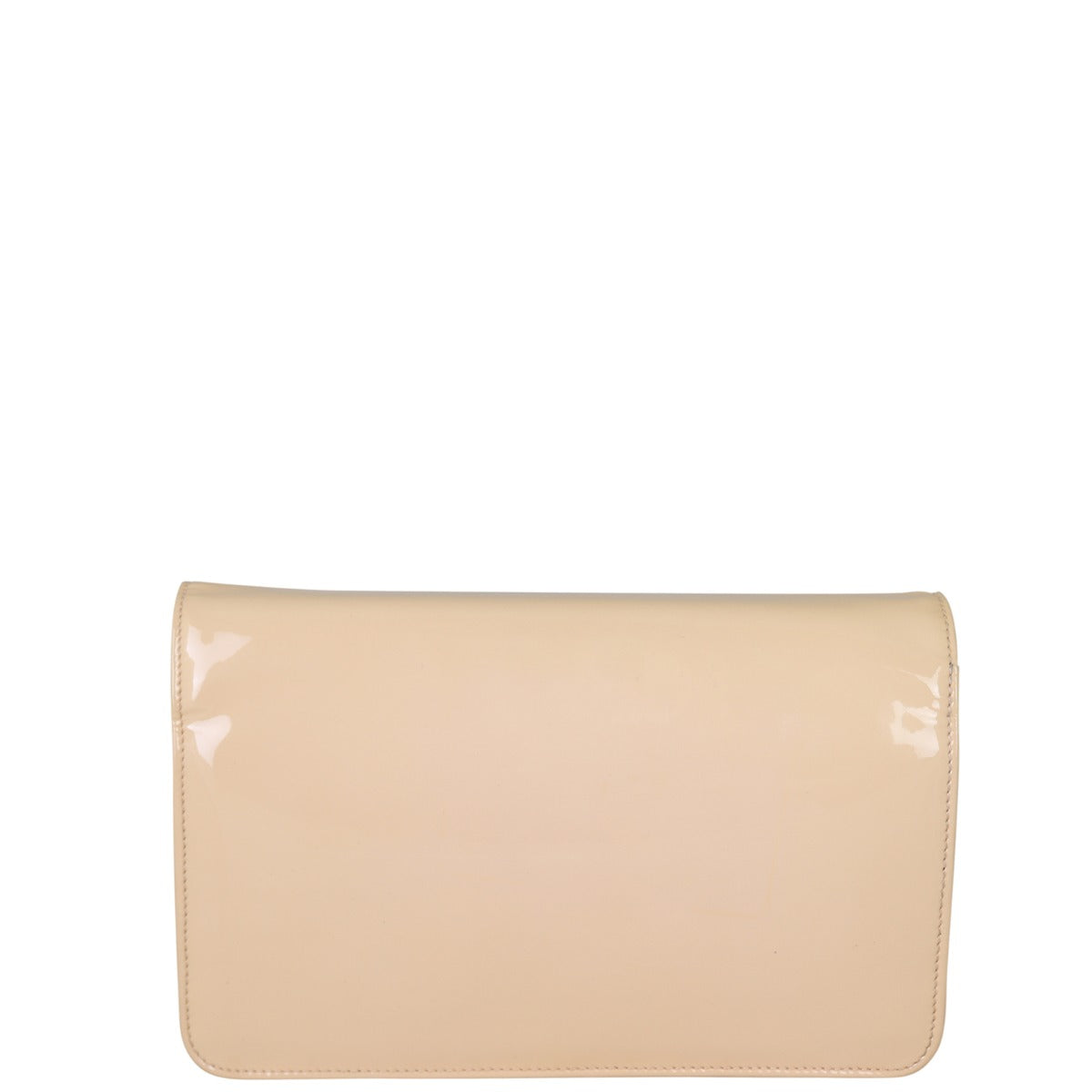 Chanel Wallet on Patent Peach Handbag Pink Chain