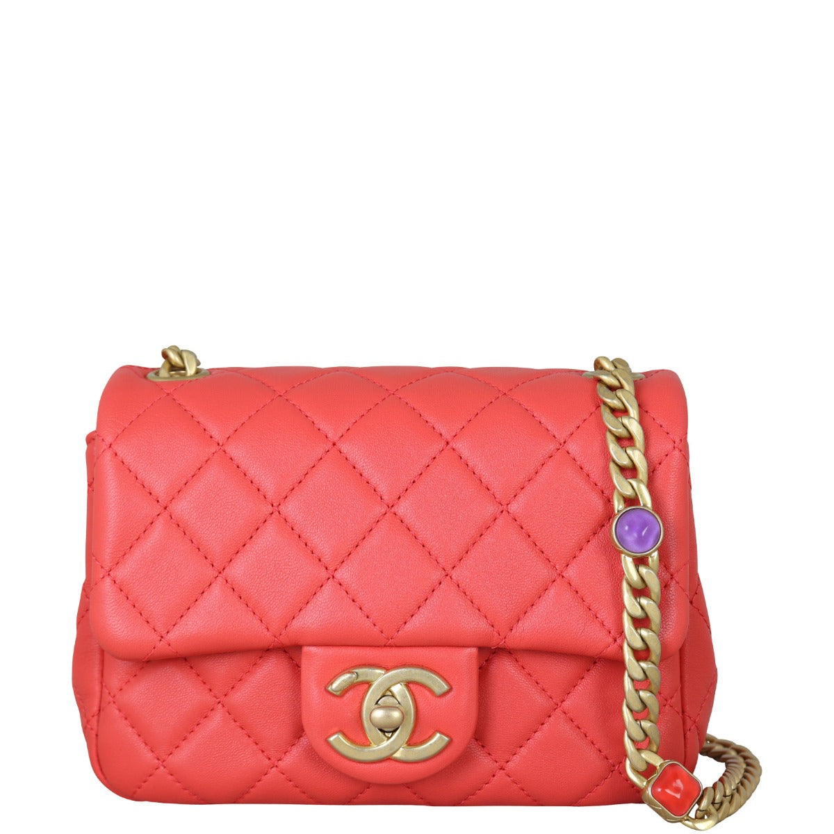 Chanel Classic Square Jewels Handbag Mini Flap Mini Bag