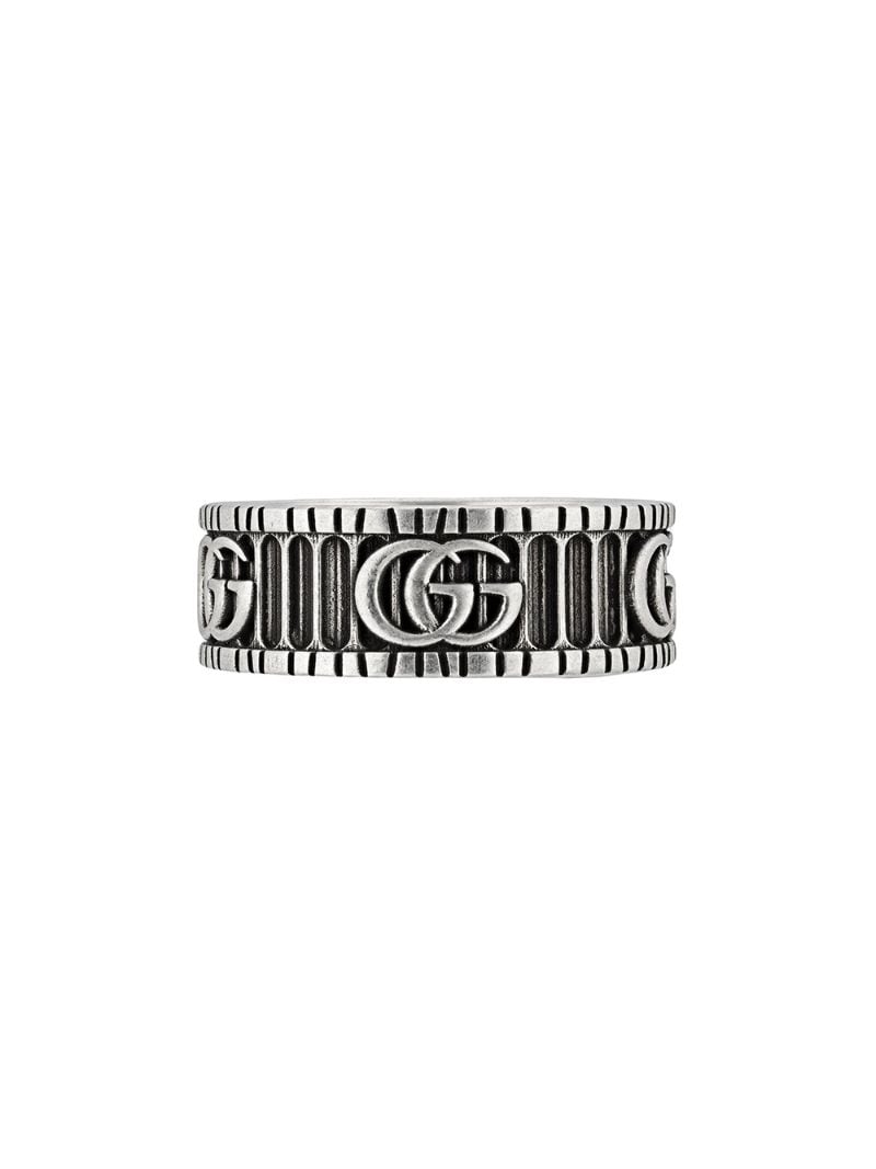 Gucci - Double G ring - men - Sterling Silver - 50, 51, 52, 53, 54, 55, 56, 57, 58, 59, 60, 61, 62, 63, 64, 65 - SILVER