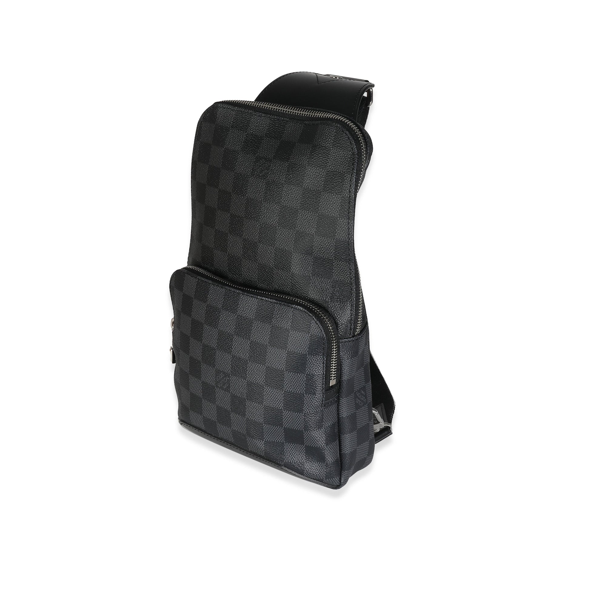 Louis Vuitton Damier Graphite Avenue Sling Canvas Crossbody Bag