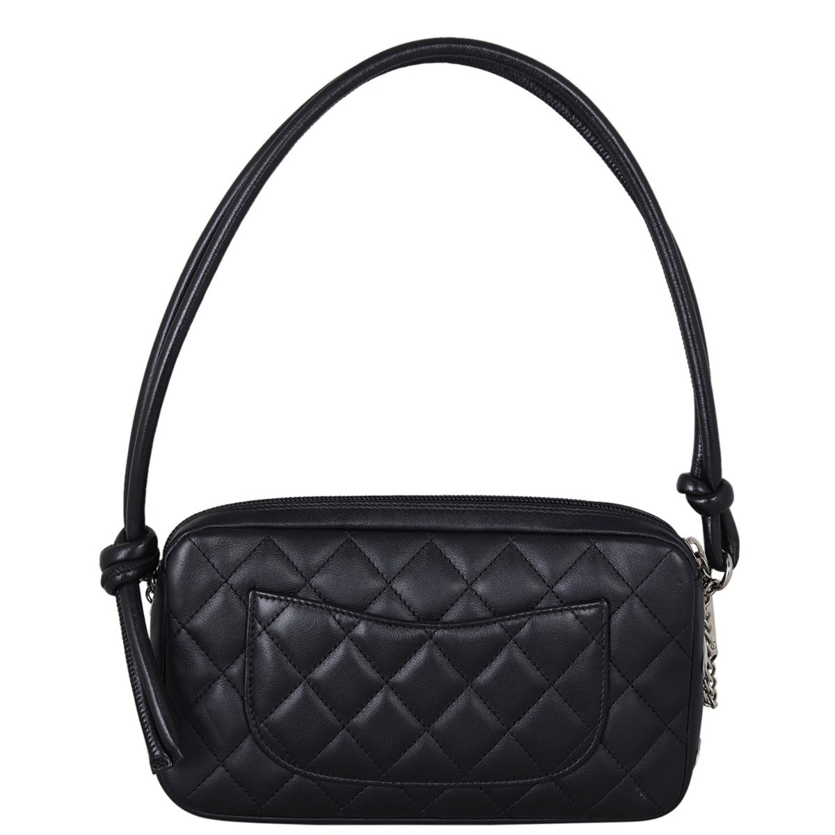 Chanel Ligne Cambon Pochette Calfskin Handbag