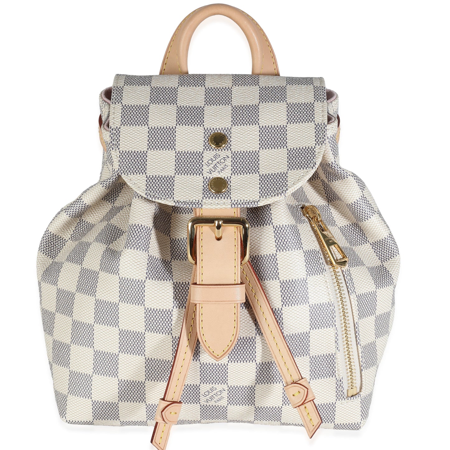 Louis Vuitton Damier Azur Sperone BB Canvas Handbag
