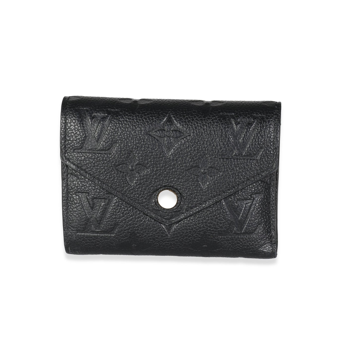 Louis Vuitton Empreinte Victorine Black Wallet Case