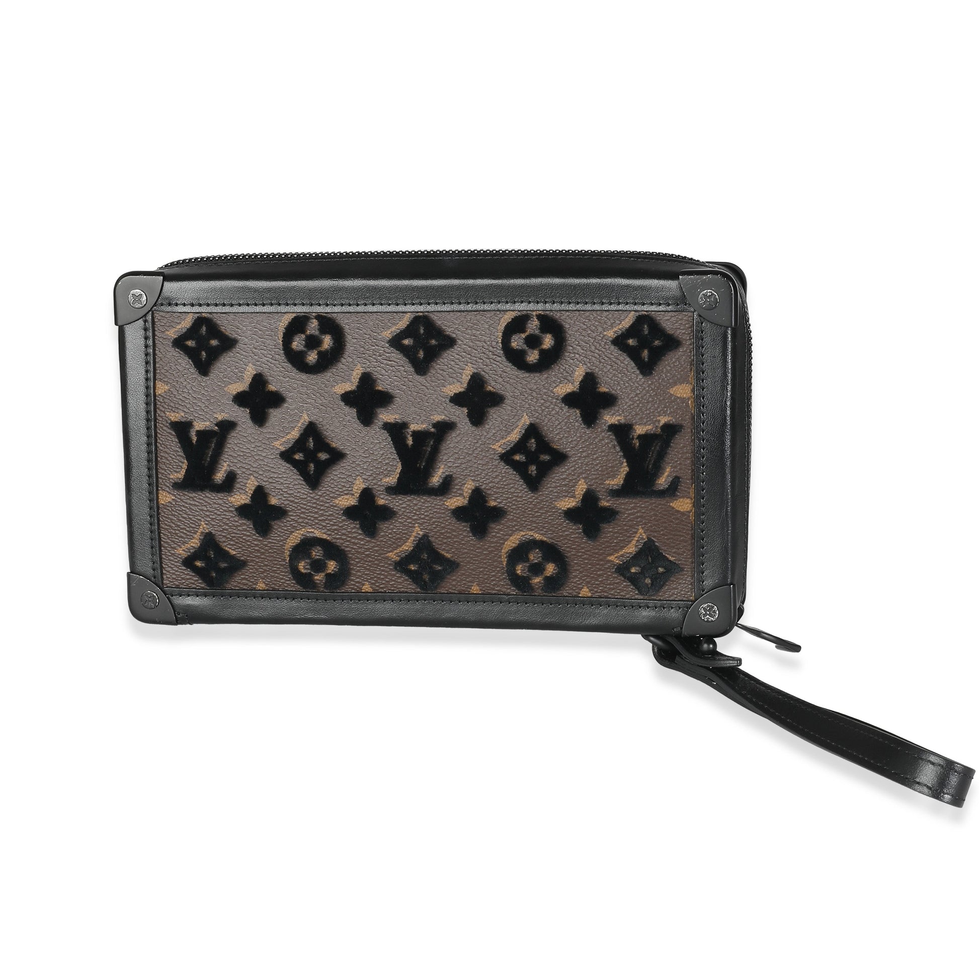 Louis Vuitton Tuffetage Soft Trunk Monogram Canvas Clutch Bag