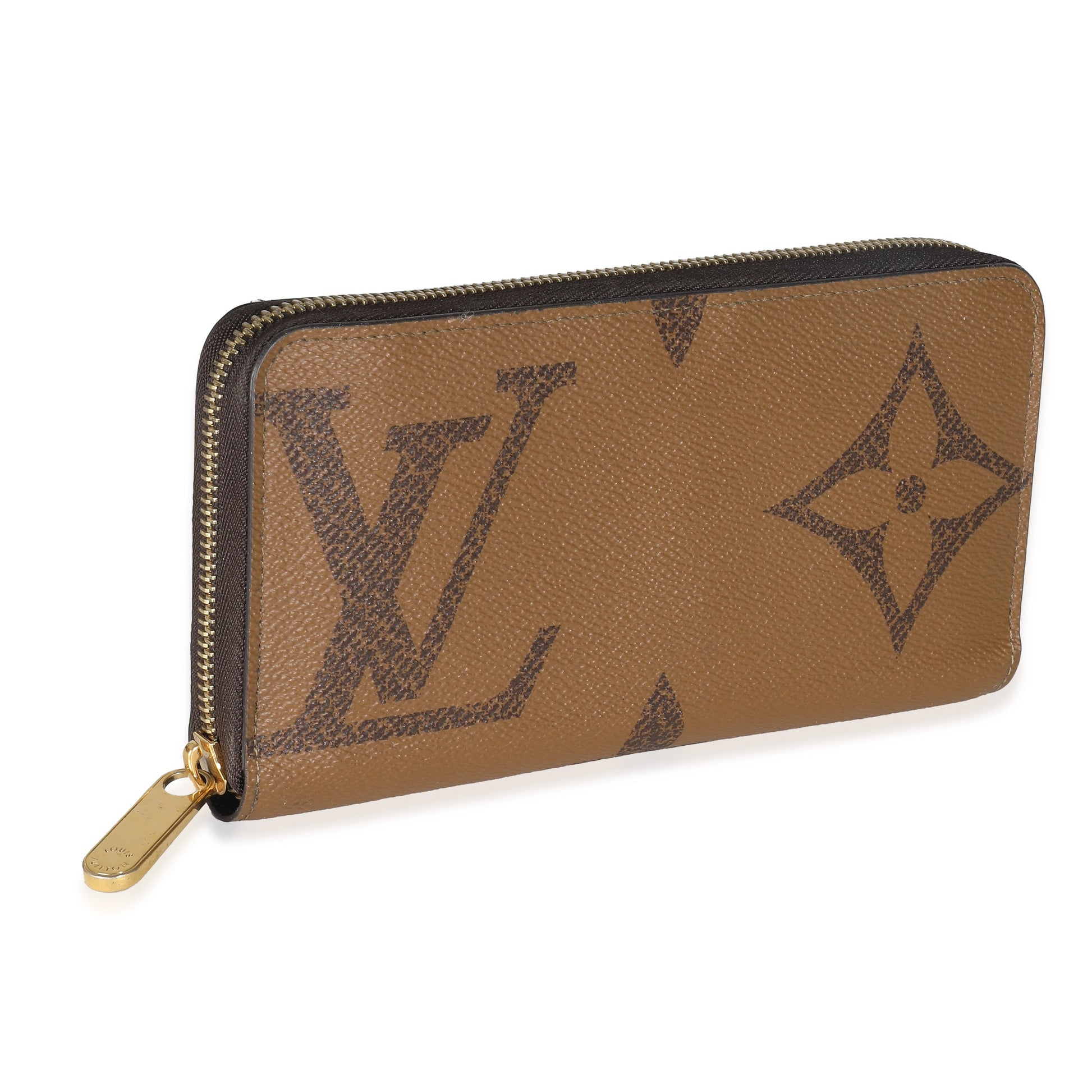 Louis Vuitton Reverse Giant Zippy Monogram Canvas Wallet Case