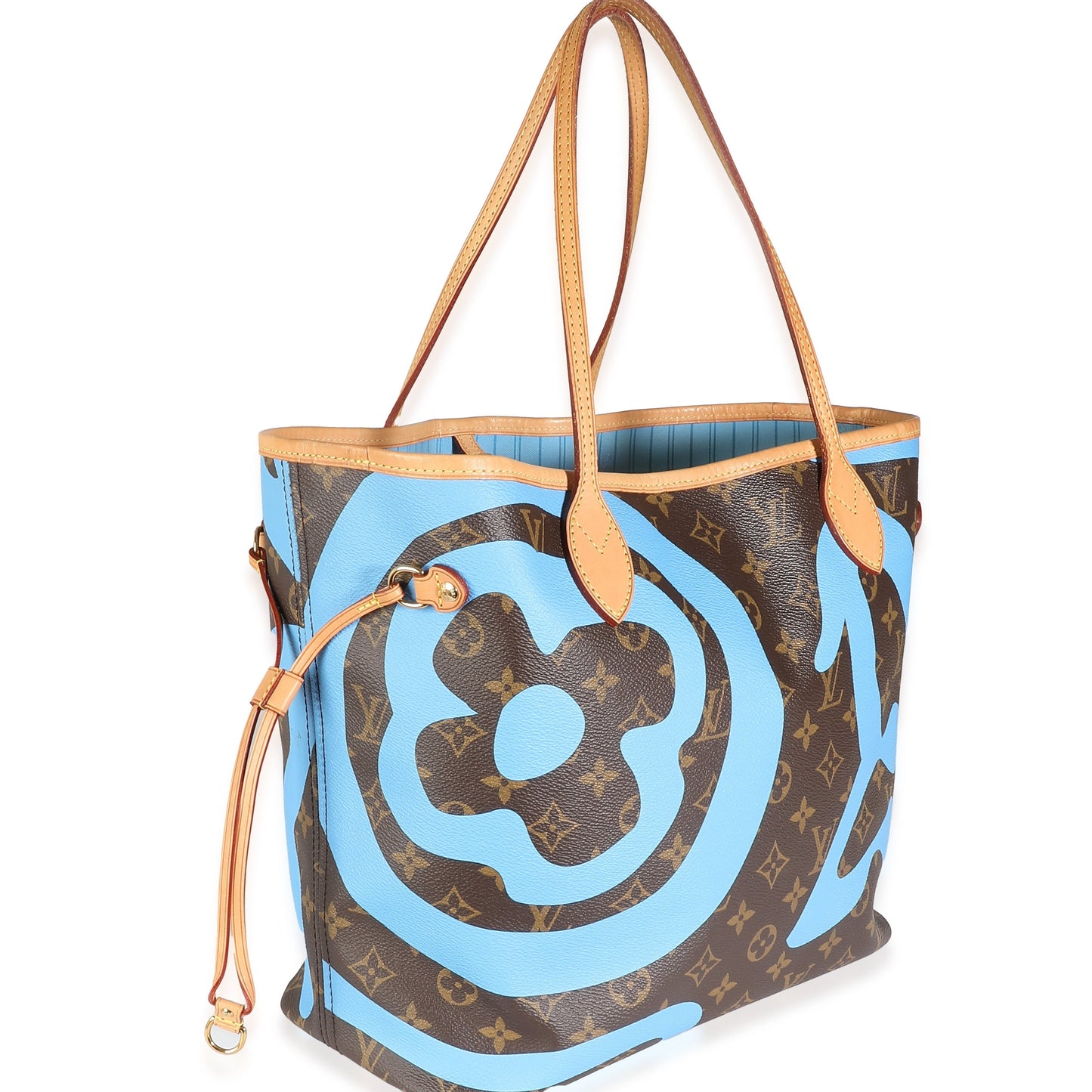 Louis Vuitton Tahitienne Mykonos Neverfull MM Monogram Canvas Tote Bag
