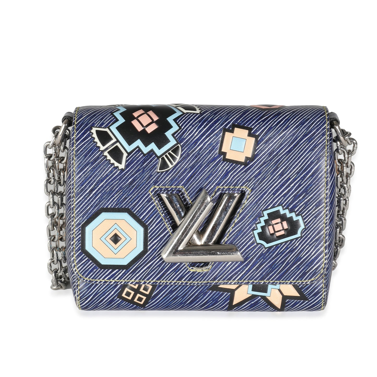 Louis Vuitton Epi Aztec Twist PM Denim Handbag