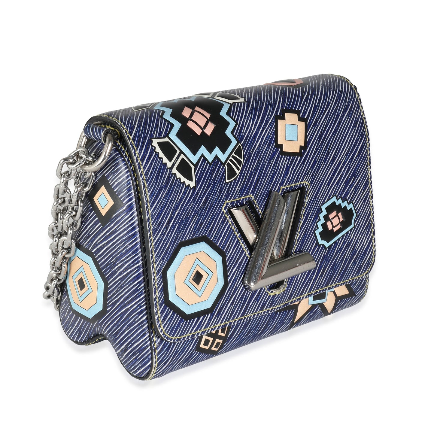 Louis Vuitton Epi Aztec Twist PM Denim Handbag
