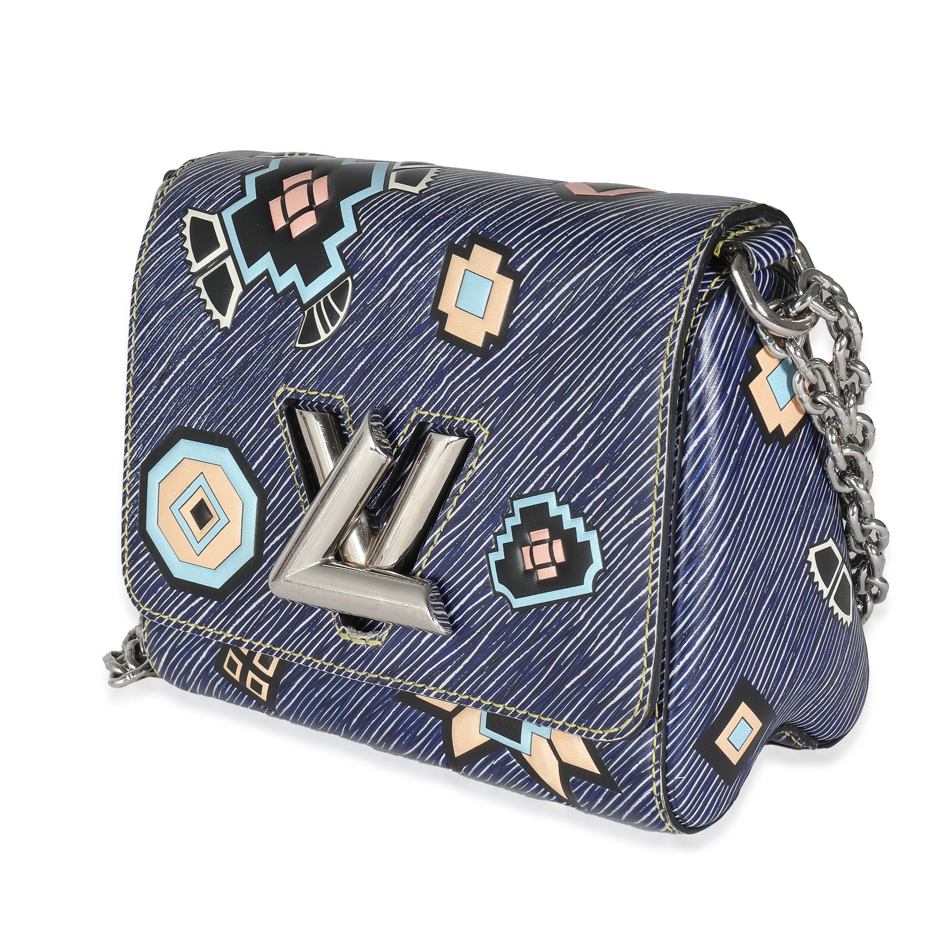 Louis Vuitton Epi Aztec Twist PM Denim Handbag