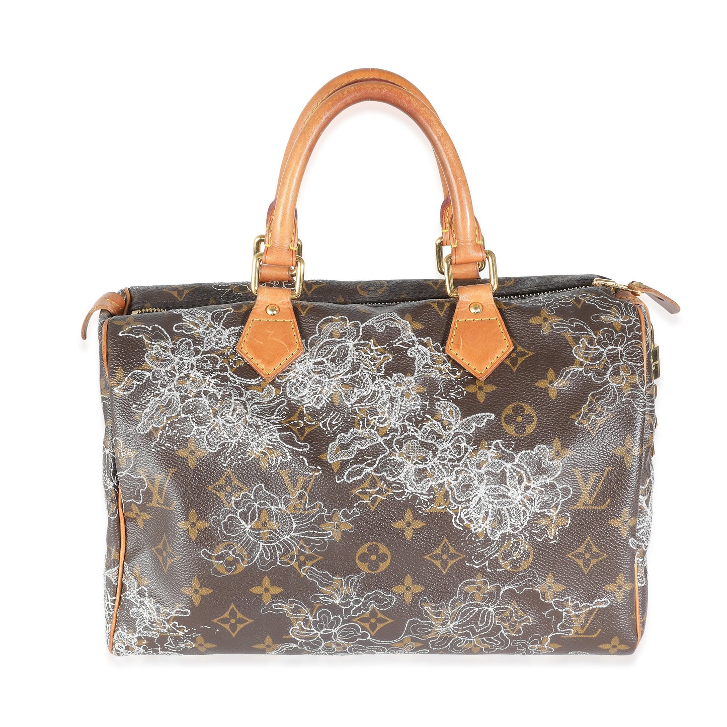 Louis Vuitton Dentelle Speedy 30 Monogram Canvas Handbag