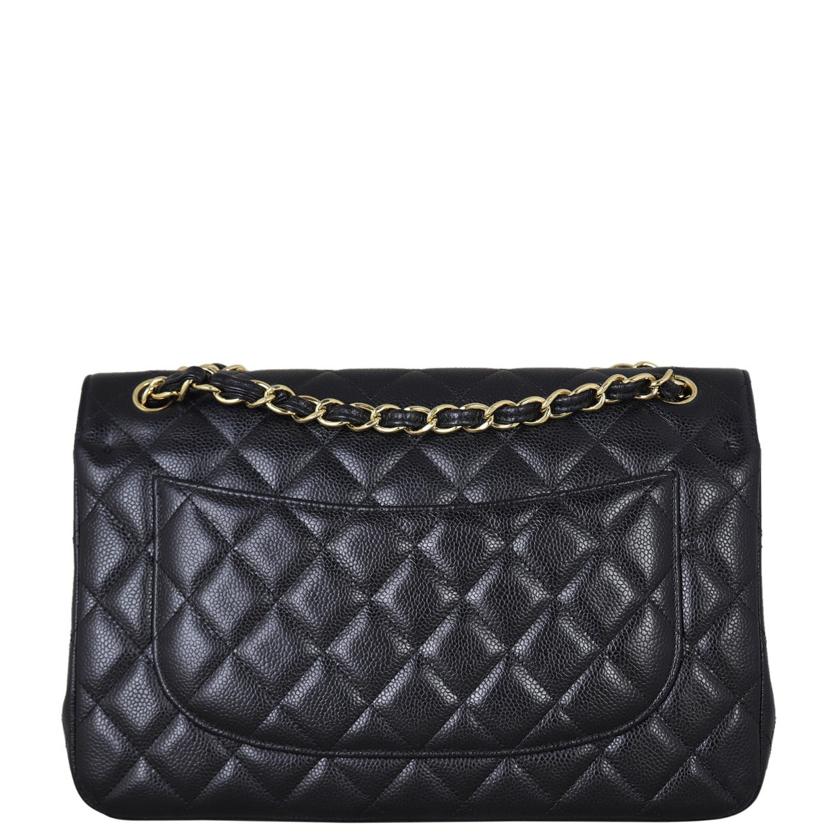 Chanel Classic Double Jumbo Lambskin GTH Handbag Flap