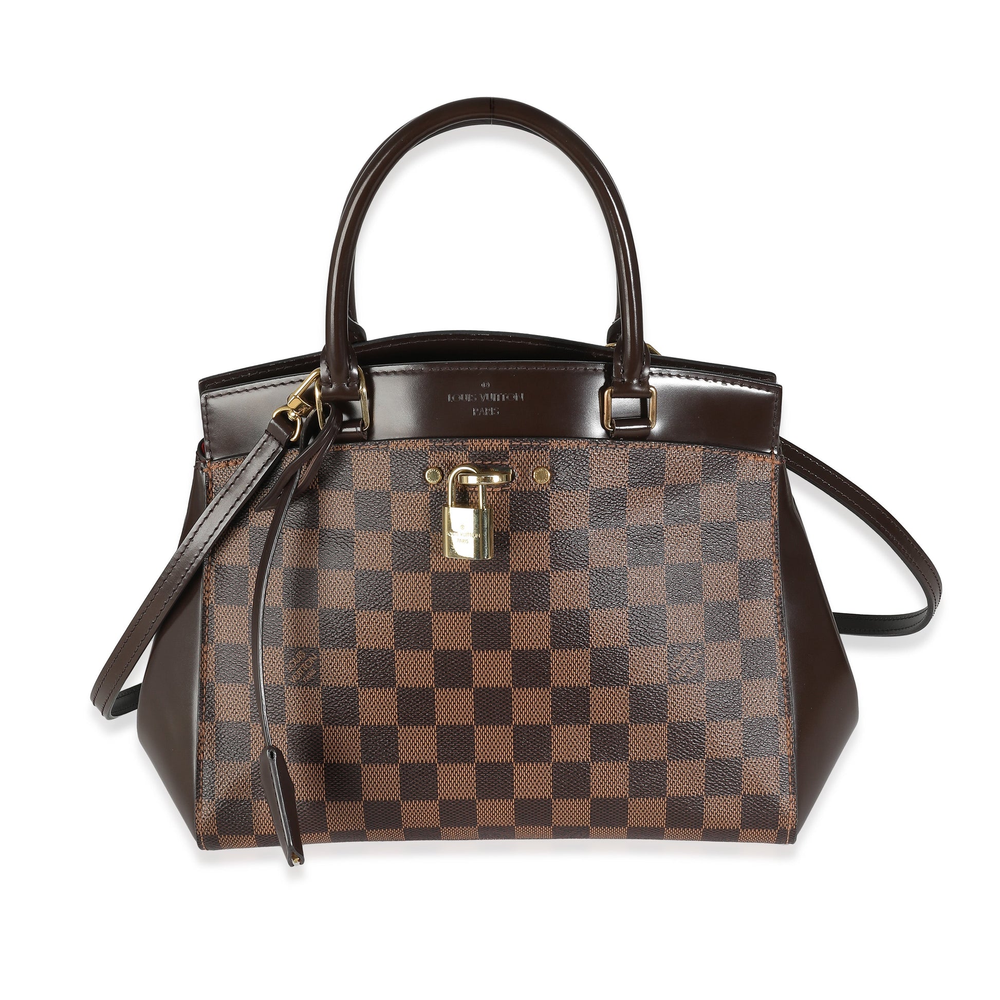 Louis Vuitton Damier Ebene Rivoli BB Canvas Handbag