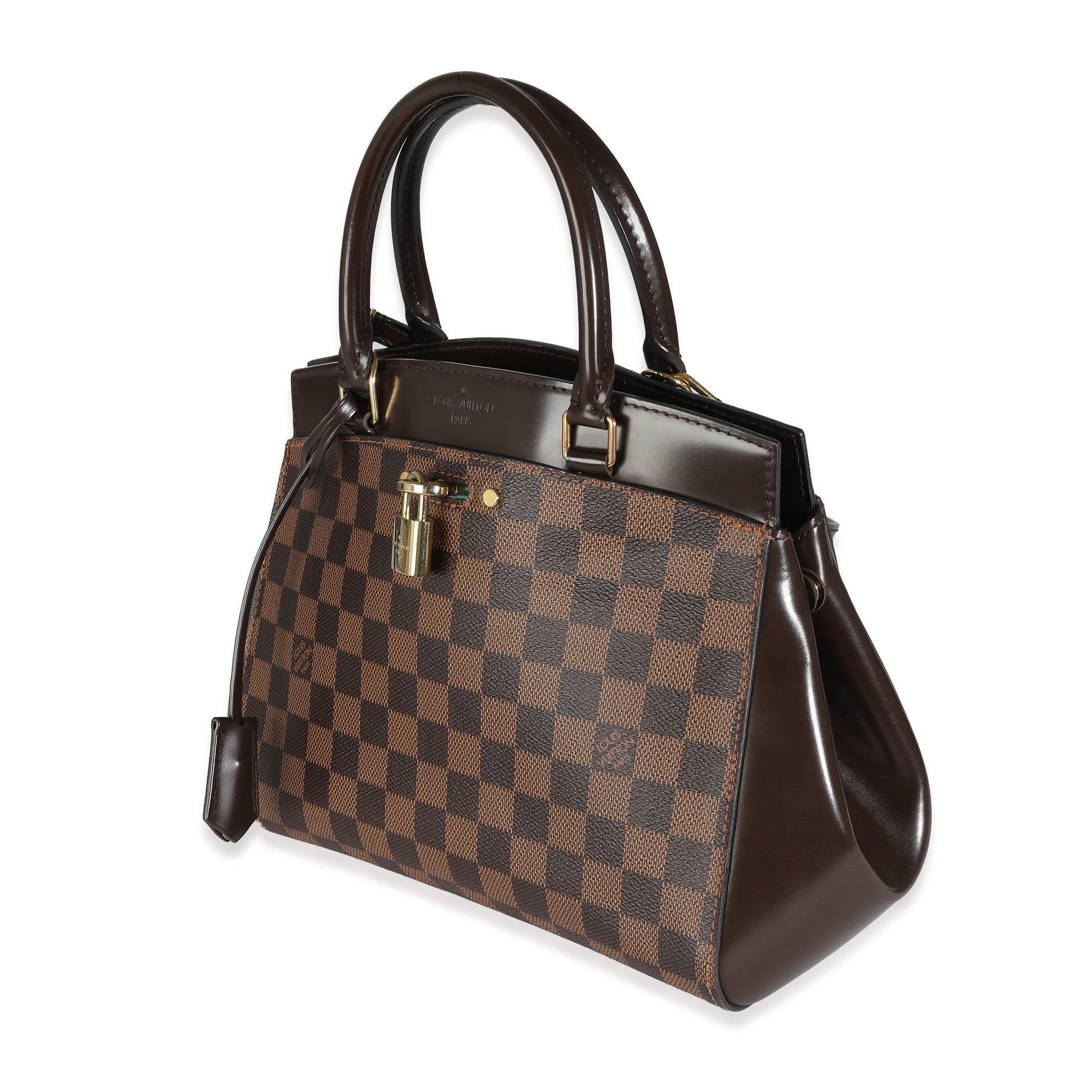 Louis Vuitton Damier Ebene Rivoli BB Canvas Handbag