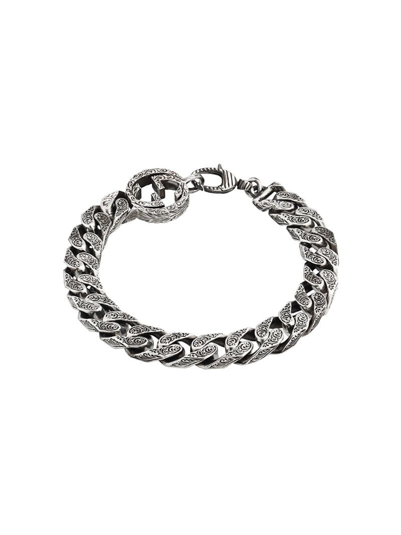 Gucci - Interlocking G chain bracelet in silver - men - Sterling Silver - XS, S, M - SILVER