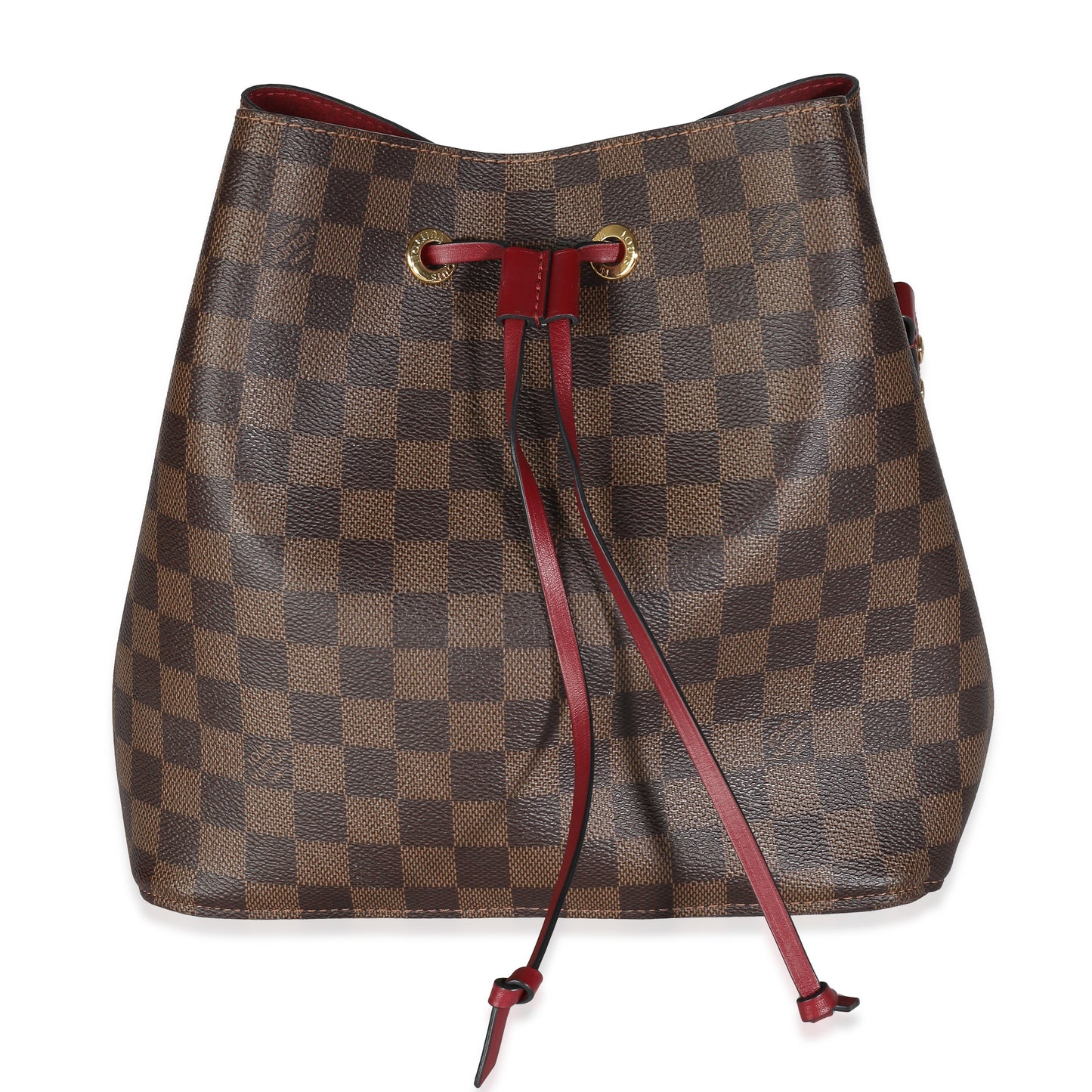Louis Vuitton Berry Damier Ebene NeoNoe MM Canvas Handbag