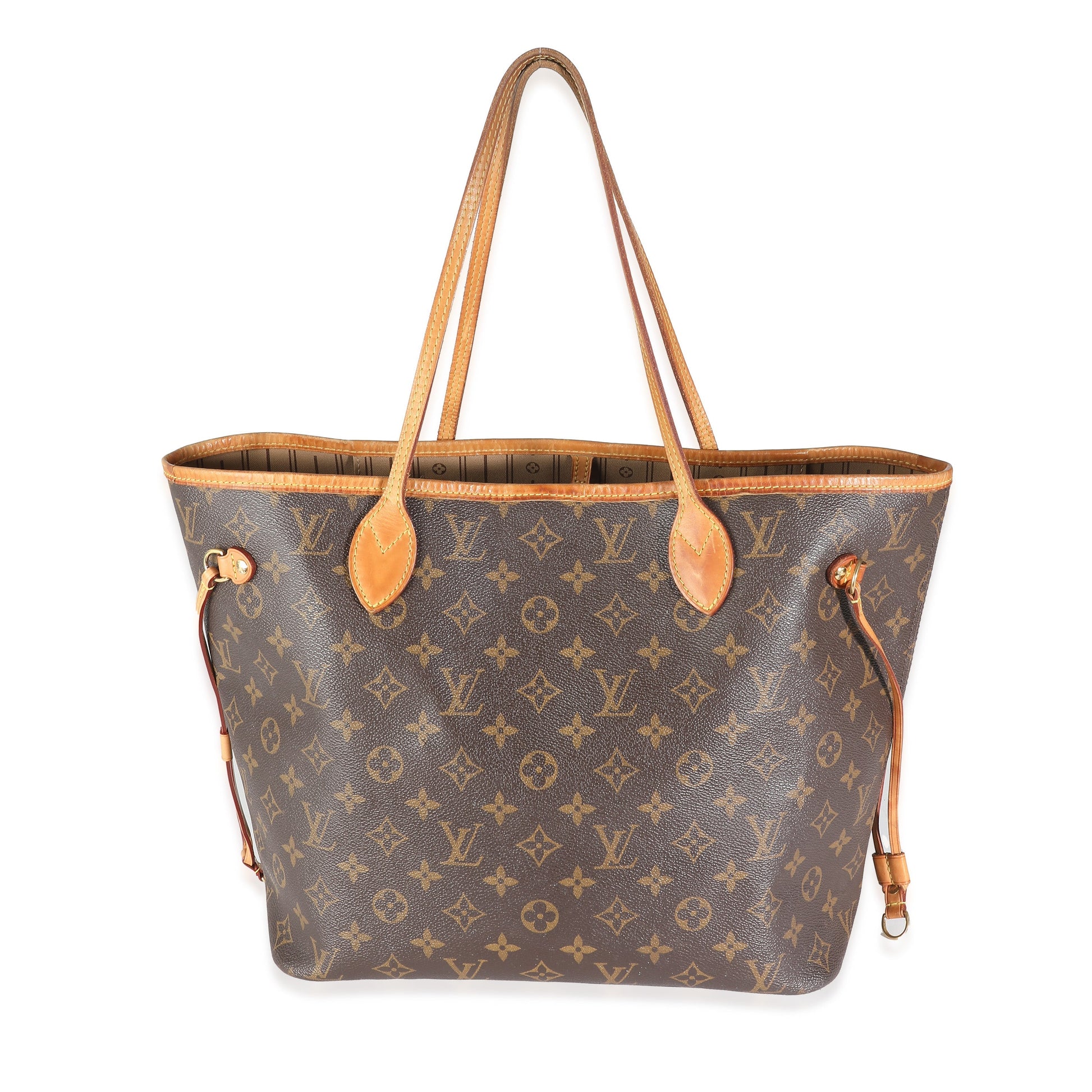 Louis Vuitton Neverfull MM Monogram Canvas Tote Bag Neverfull Mm