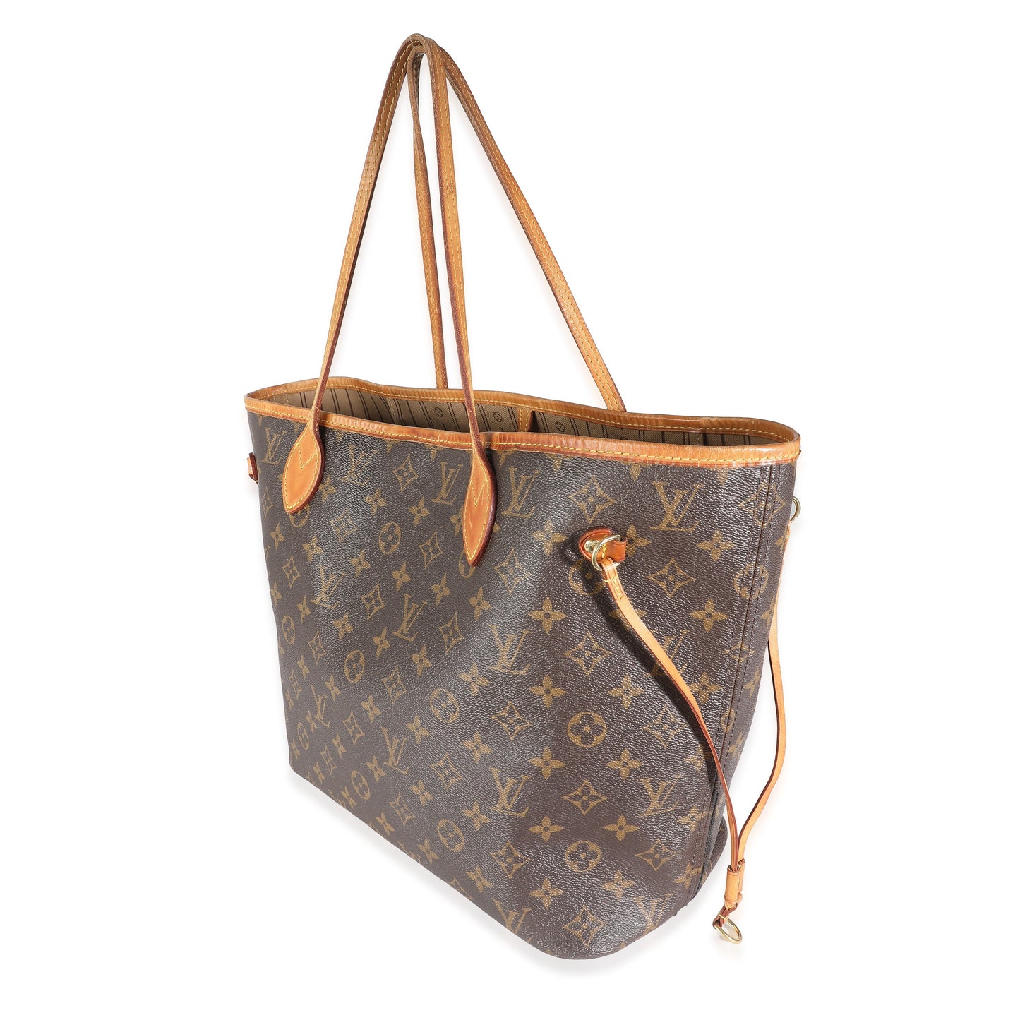 Louis Vuitton Neverfull MM Monogram Canvas Tote Bag Neverfull Mm