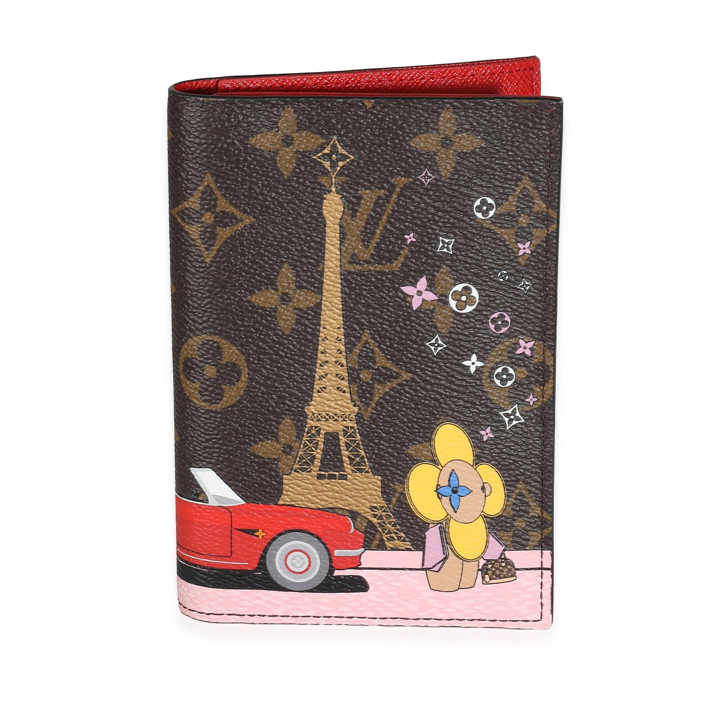 Louis Vuitton Rouge Christmas Animation Cover Monogram Canvas Handbag