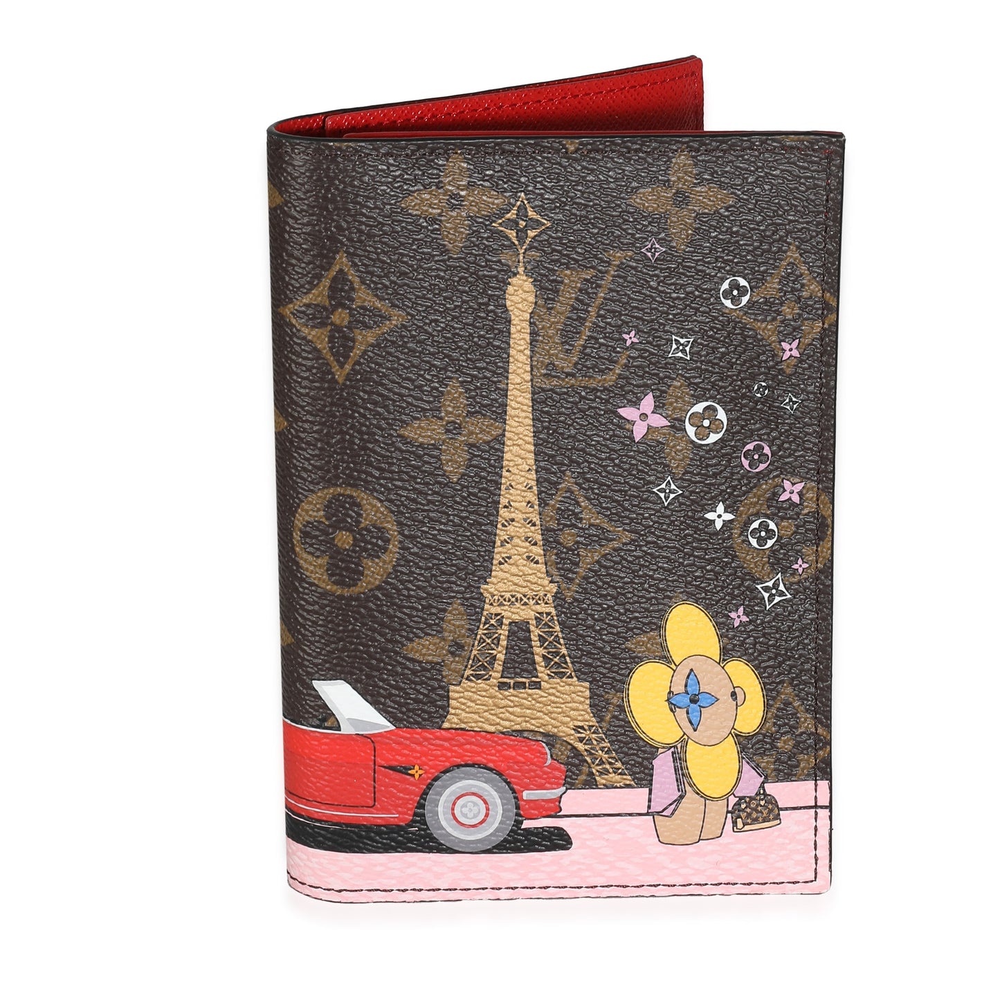 Louis Vuitton Rouge Christmas Animation Cover Monogram Canvas Handbag