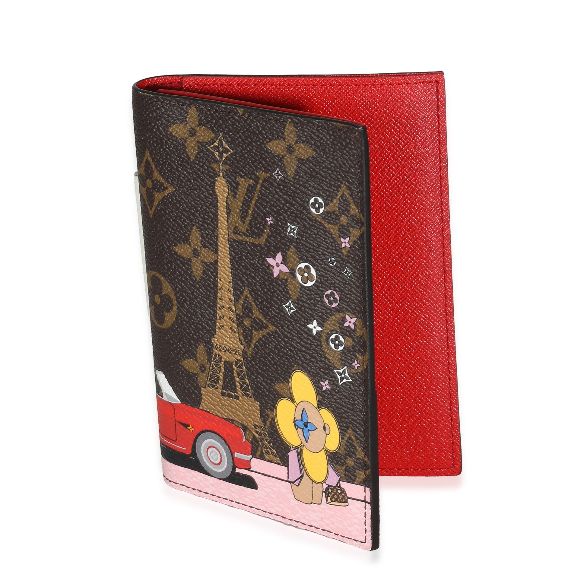 Louis Vuitton Rouge Christmas Animation Cover Monogram Canvas Handbag