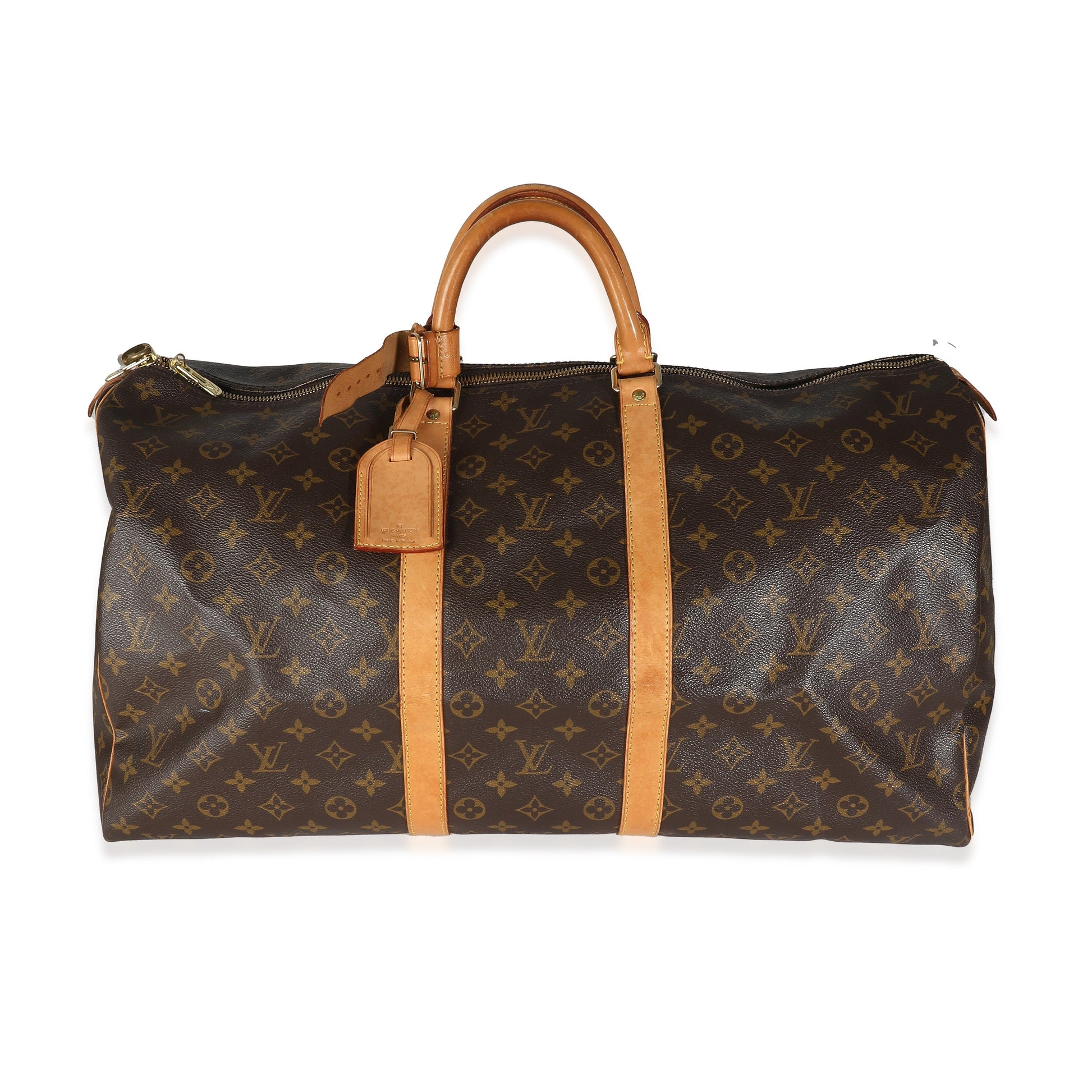 Louis Vuitton Keepall 55 Monogram Canvas Handbag