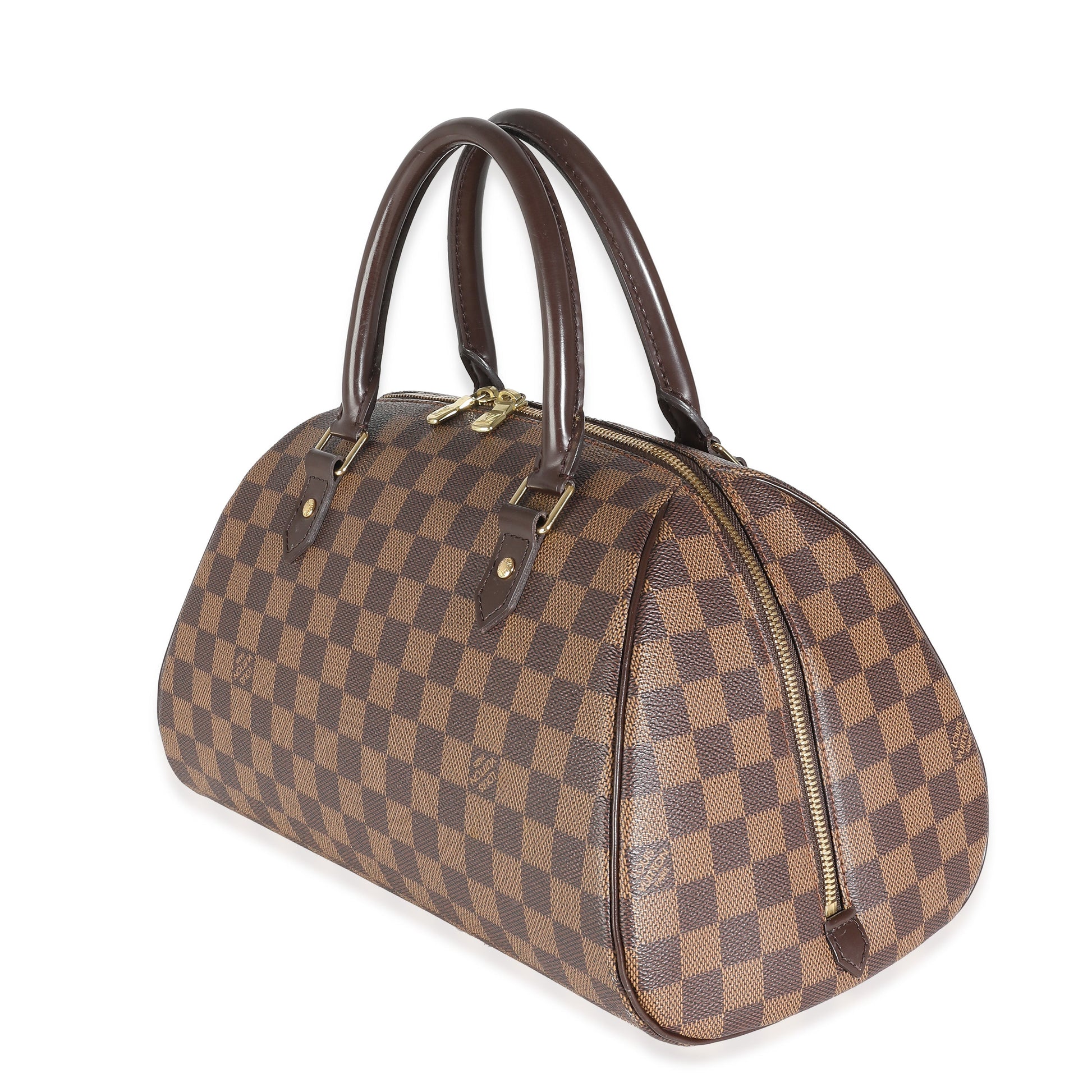 Louis Vuitton Damier Ebene Ribera MM Canvas Handbag