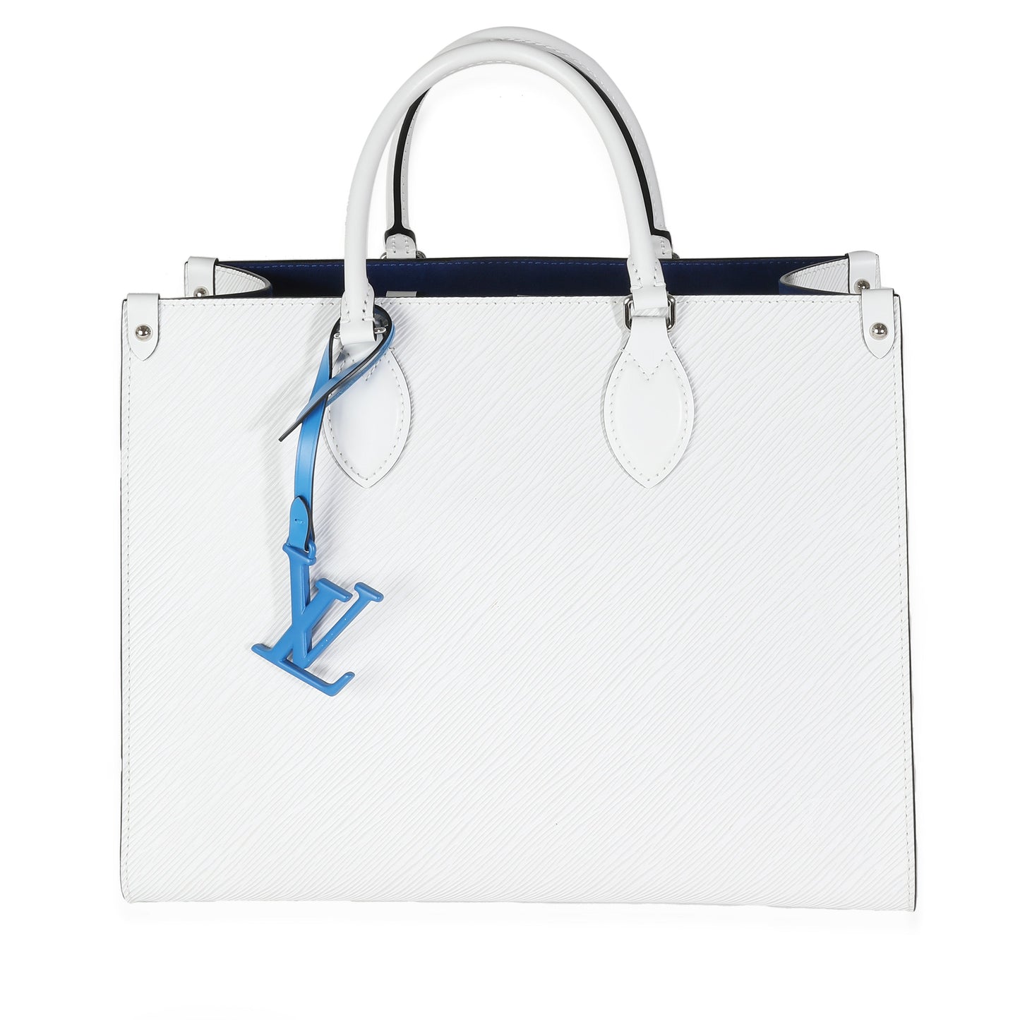 Louis Vuitton Blanc Epi OnTheGo MM Handbag