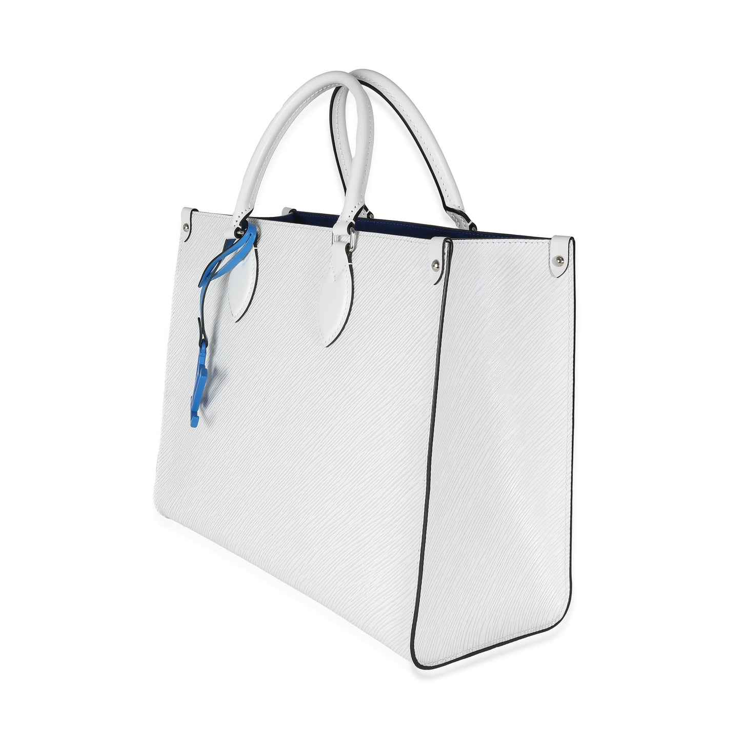 Louis Vuitton Blanc Epi OnTheGo MM Handbag