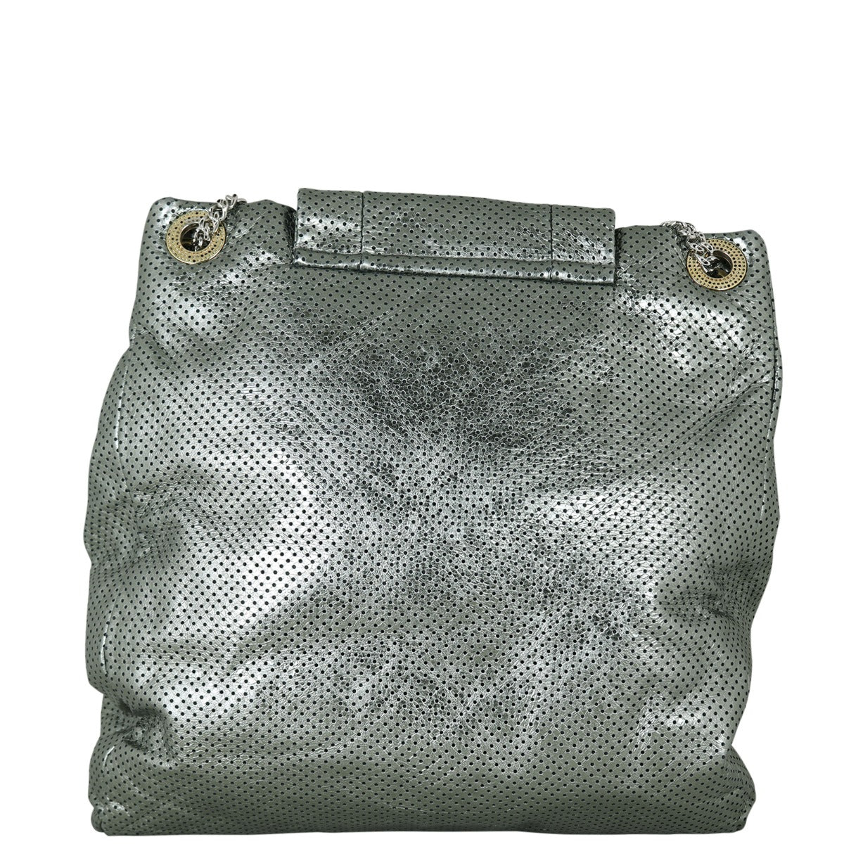 Chanel Perforated Drill Tote Green Tote Bag