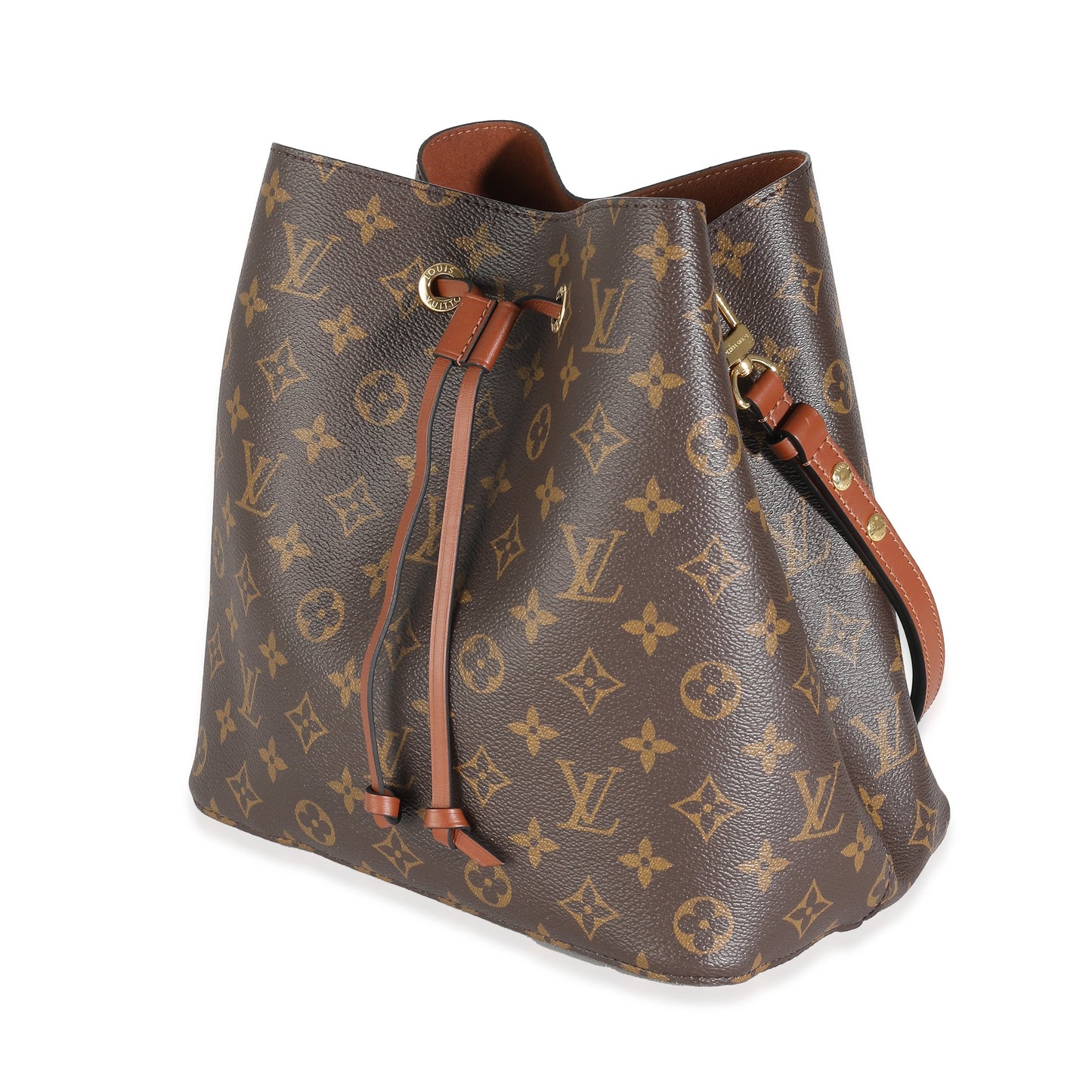 Louis Vuitton Caramel NeoNoe MM Monogram Canvas Handbag