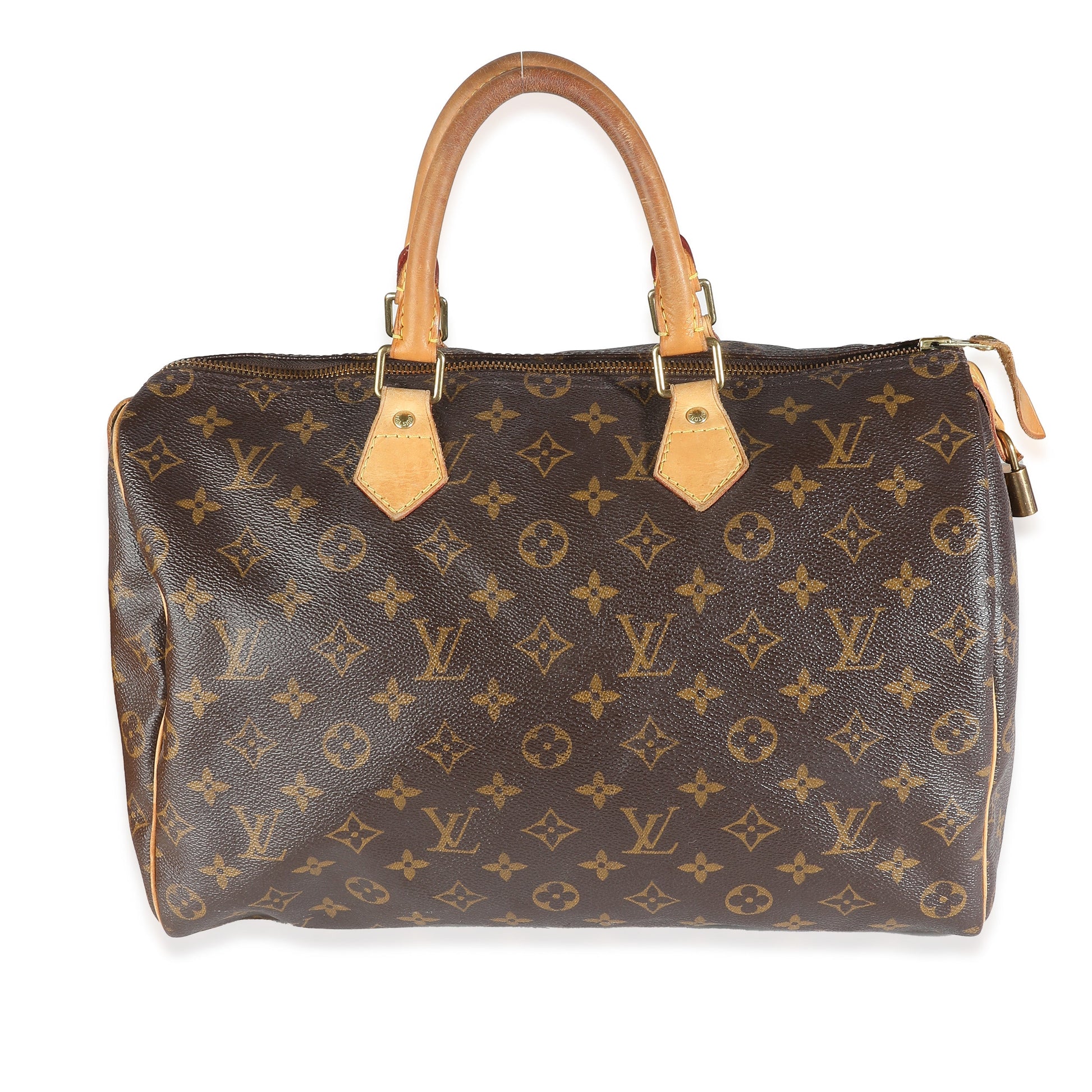 Louis Vuitton Speedy 35 Monogram Canvas Handbag Speedy 35