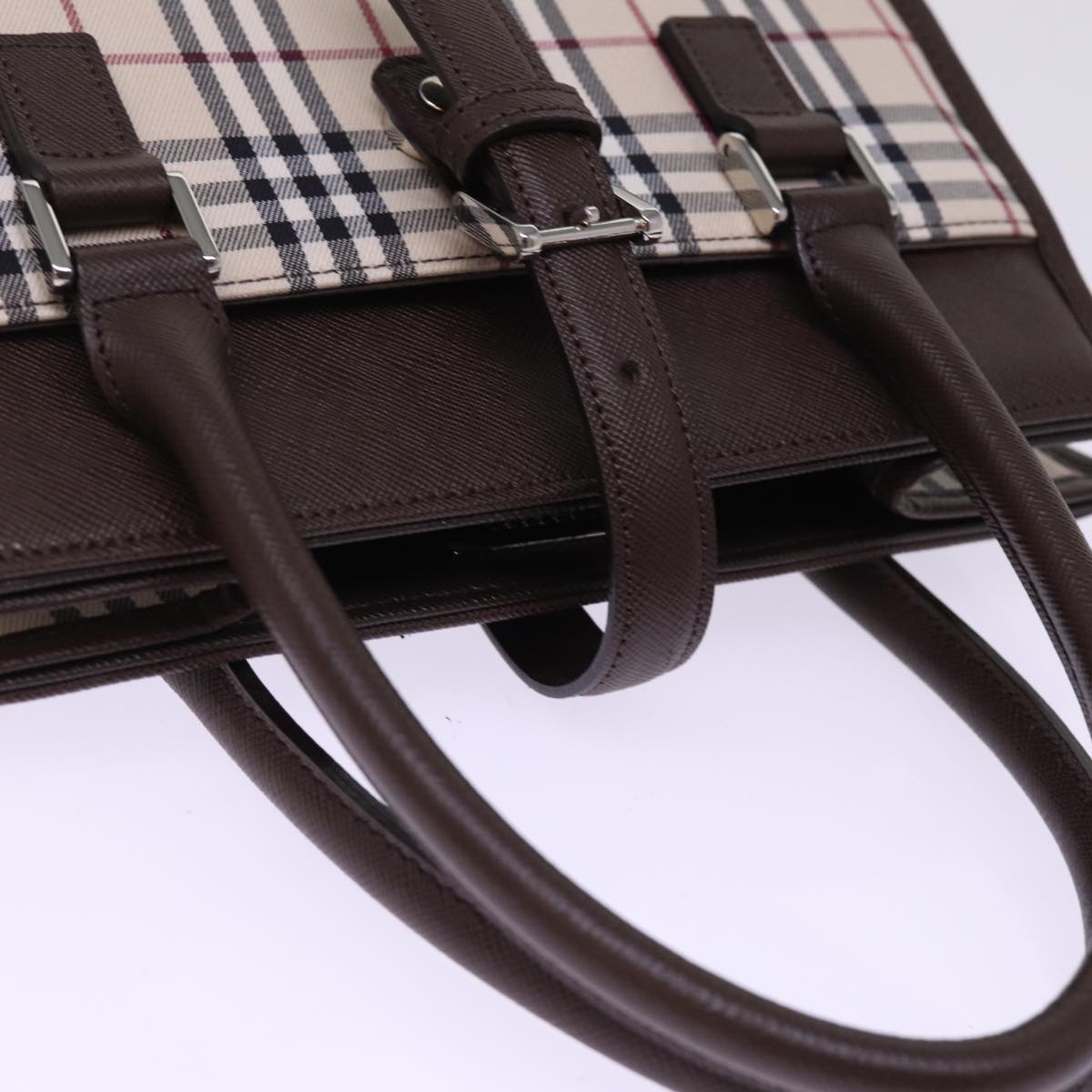 Burberry Luxury Nova Check Handbag Travel Bag Check Handbag 142