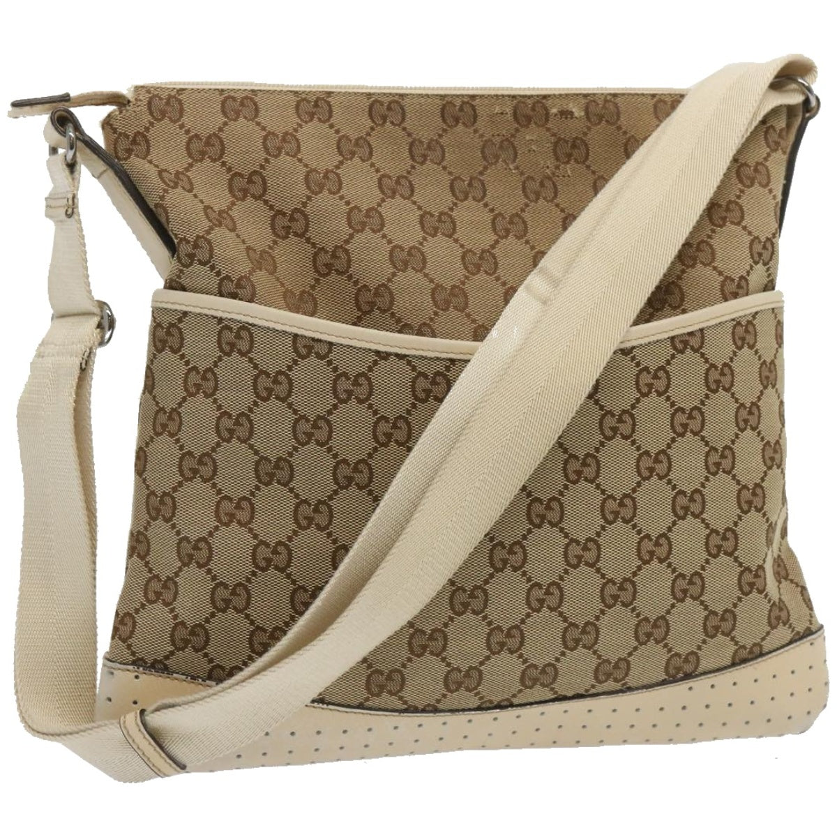 Gucci Shoulder Bag Canvas Canvas 509