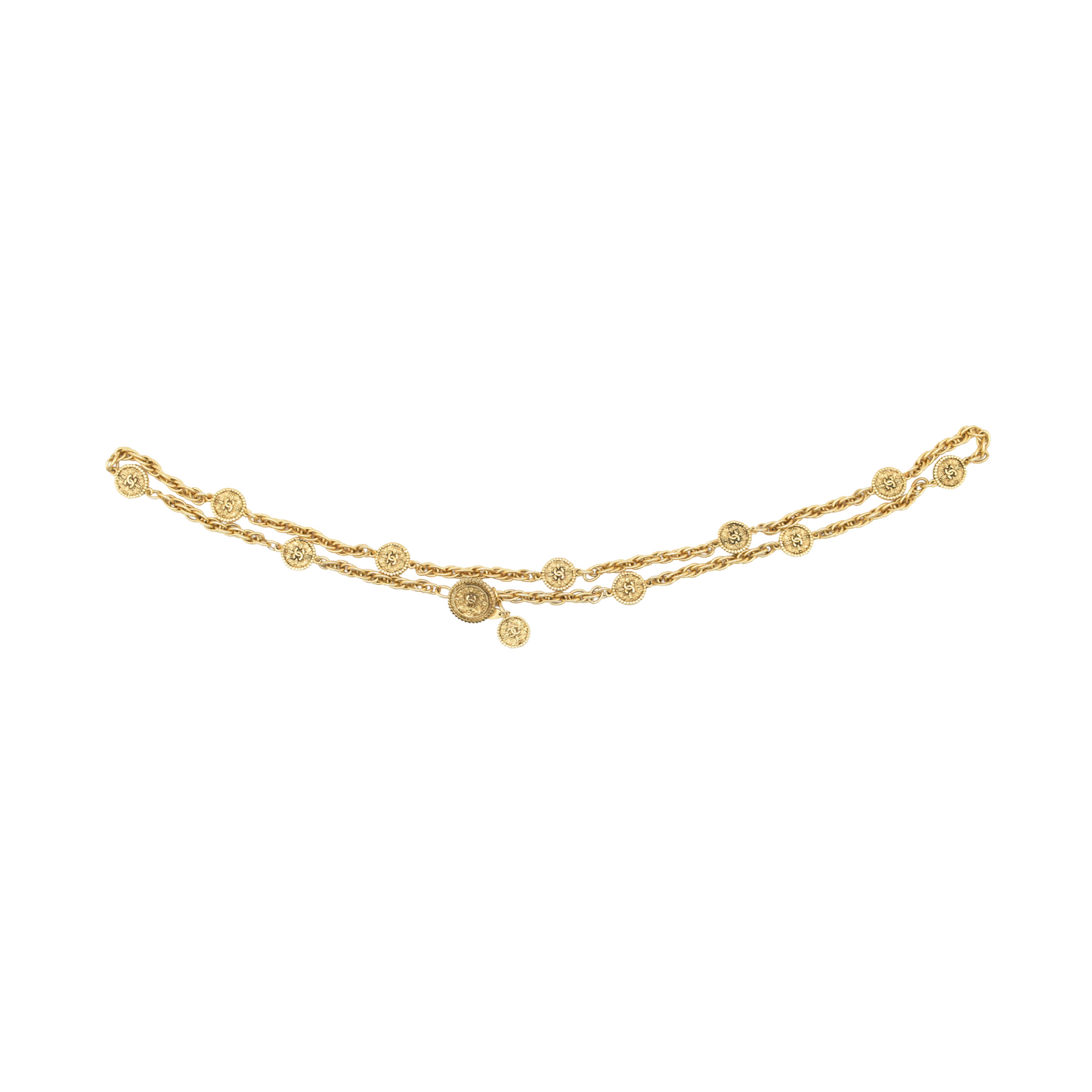 Chanel 'Medallion' Chain Belt Bag