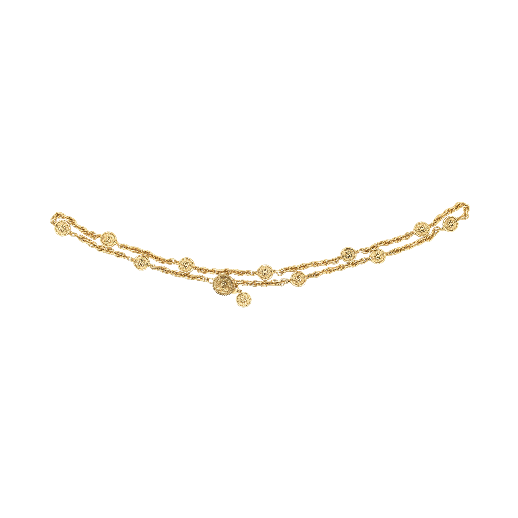 Chanel 'Medallion' Chain Belt Bag