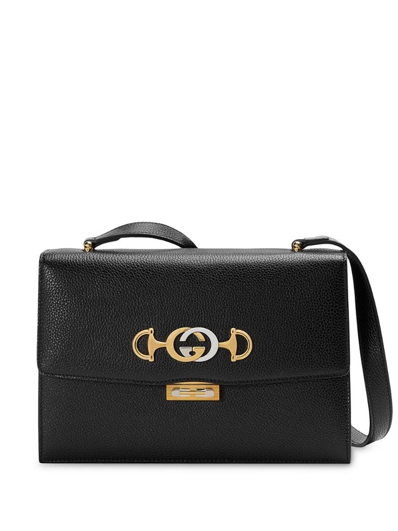 Gucci - Zumi shoulder bag - women - metal/Leather - One Size - Black
