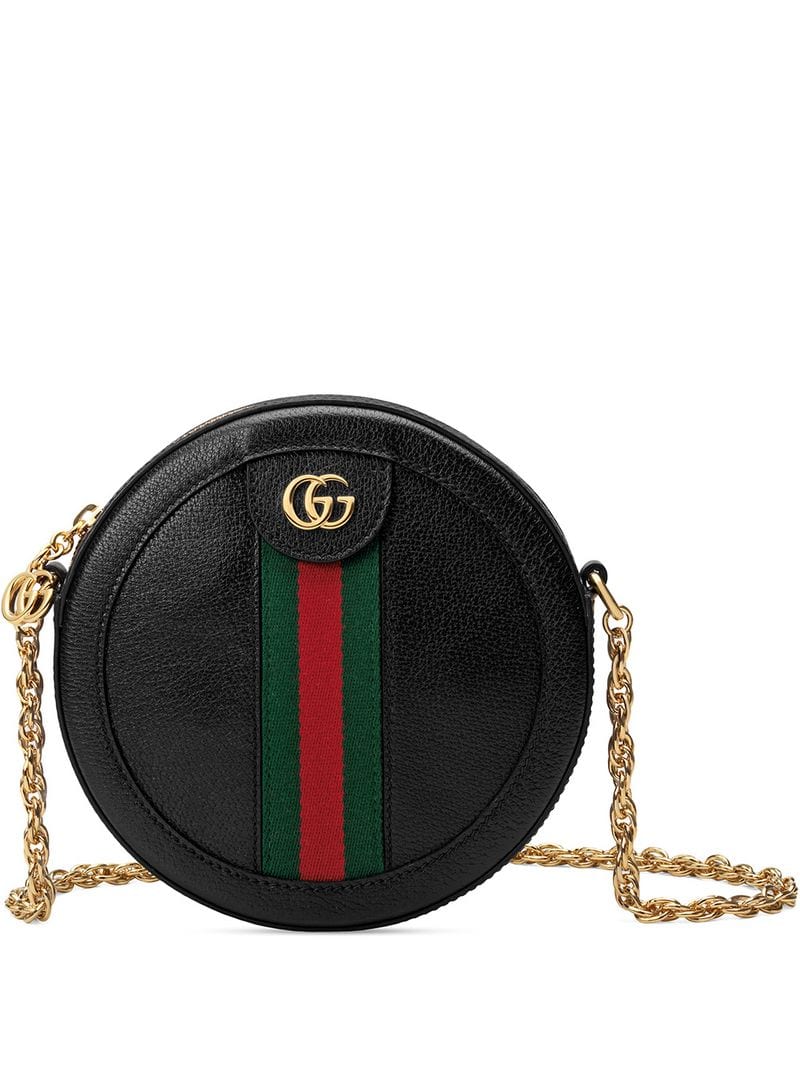 Gucci - Ophidia mini shoulder bag - women - Leather/Microfibre - One Size - Black